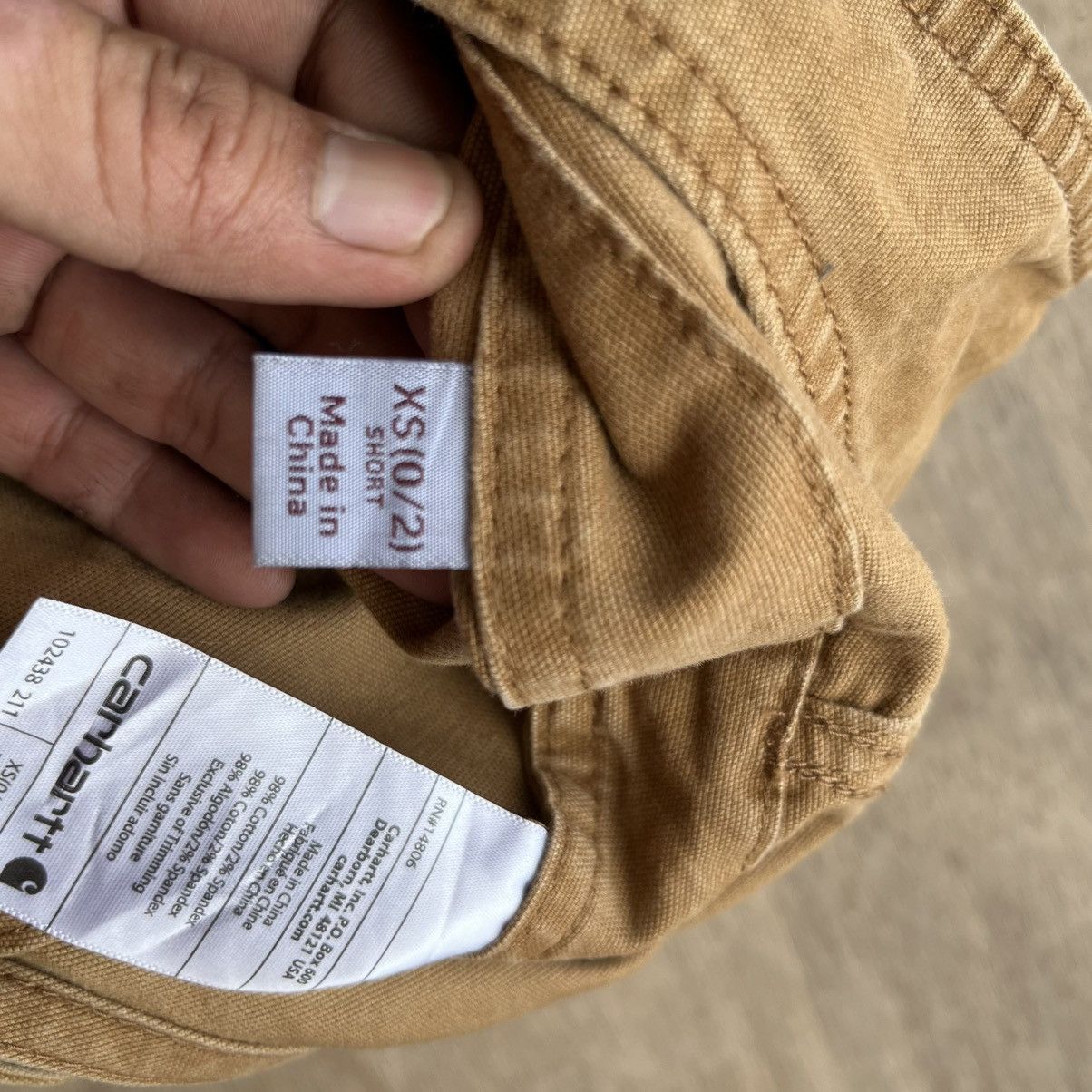 Carhartt × Dickies × Levi's CARHARTT OVERALLS DOUBLE KNEE CARPENTER CANVAS VINTAGE 00s Size US 29 - 5 Thumbnail