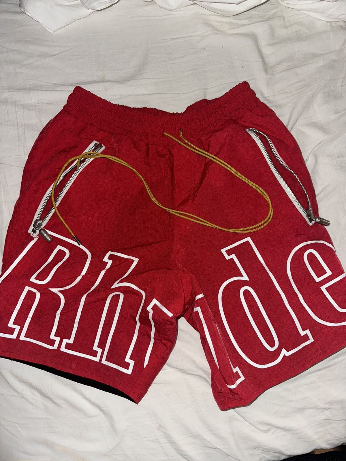 image of Rhude Red Shorts, Men's (Size 30)