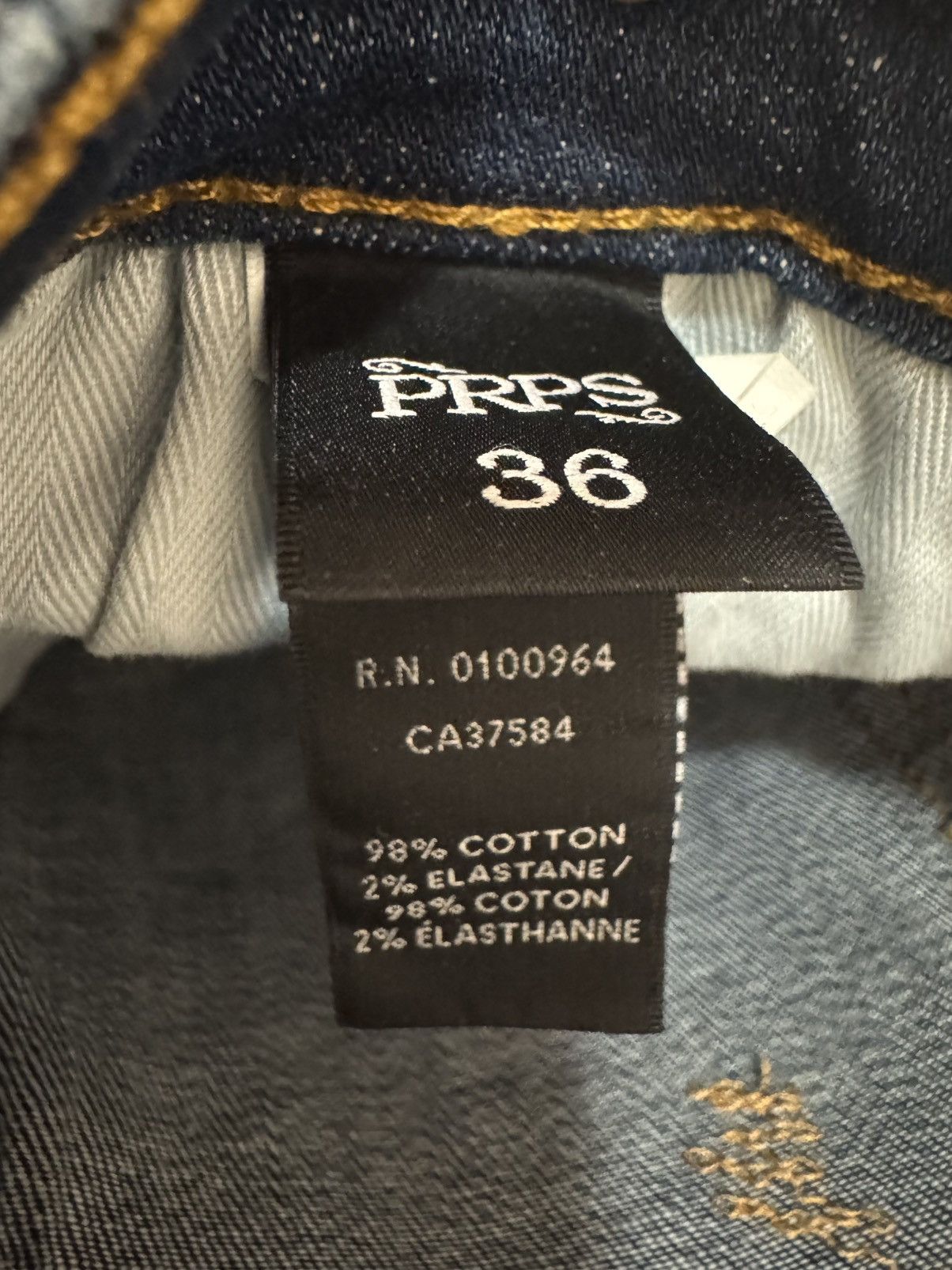 Prps Prps warlock jeans sz 36 Size US 36 / EU 52 - 5 Thumbnail