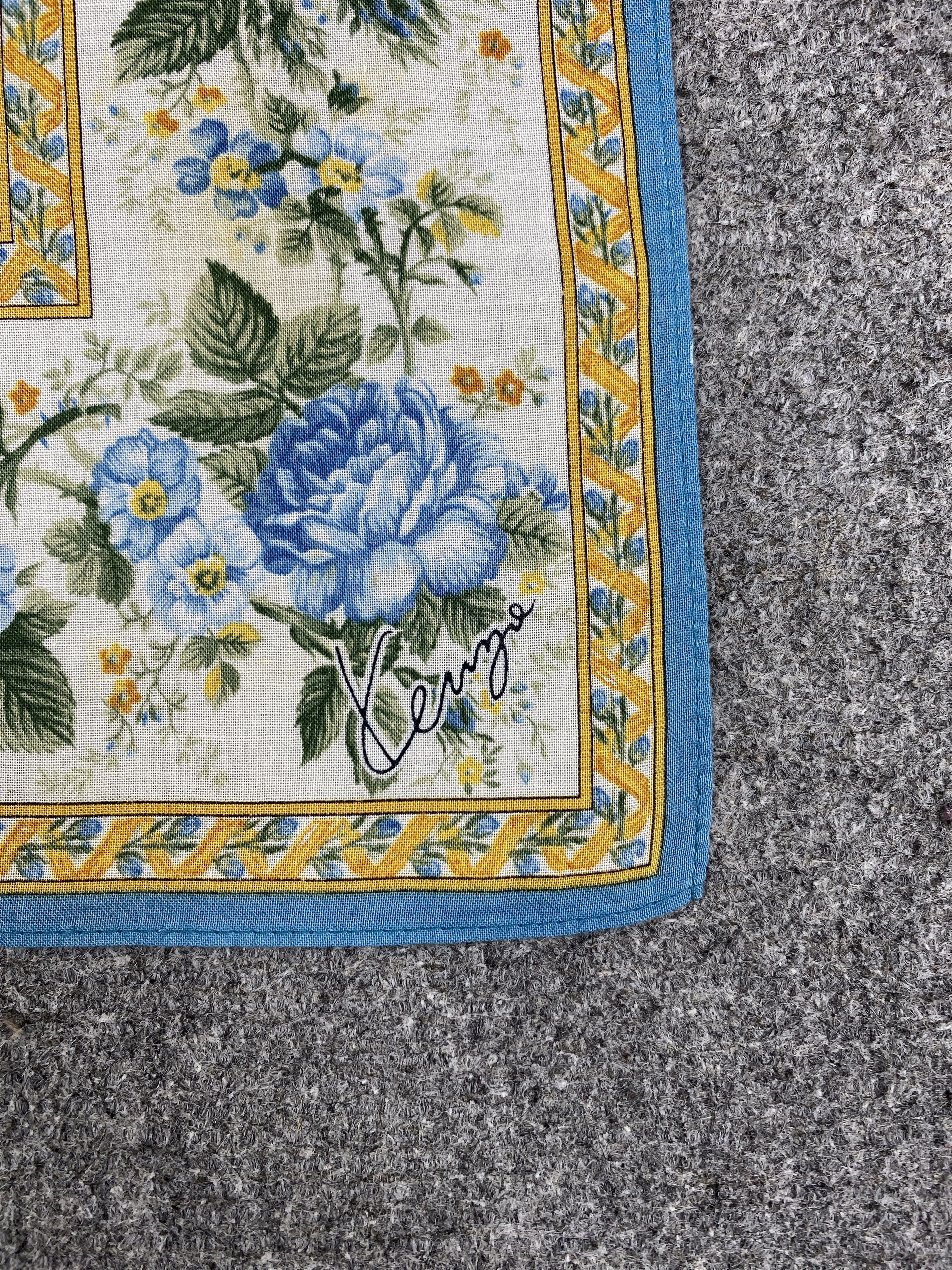Kenzo × Vintage Kenzo Handkerchief / Bandana / Neckerchief HKC0335 Size ONE SIZE - 5 Thumbnail