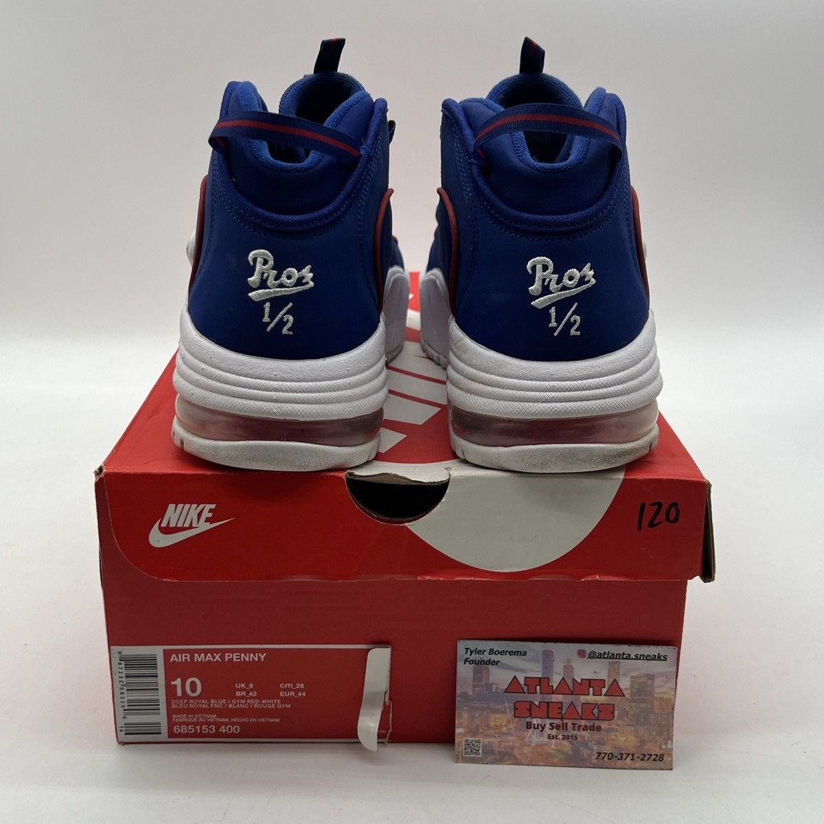 Nike Air Max Penny 1 lil Penny Size US 10 / EU 43 - 3 Thumbnail
