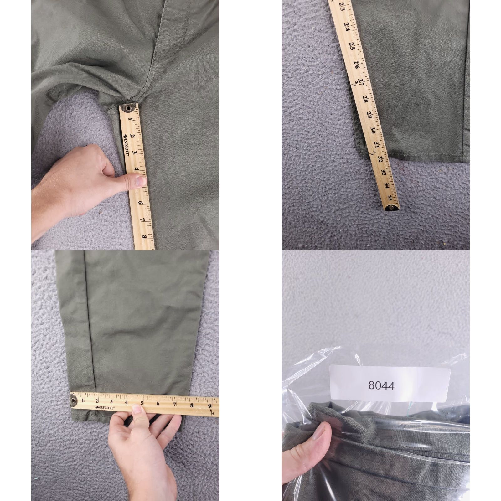 Empyre Empyre Pants Mens 36x32 Green Skinny Chino Skeletor Slim Regular 36 Green Mens Skinny Chino Skeletor Size US 36 / EU 52 - 8 Thumbnail