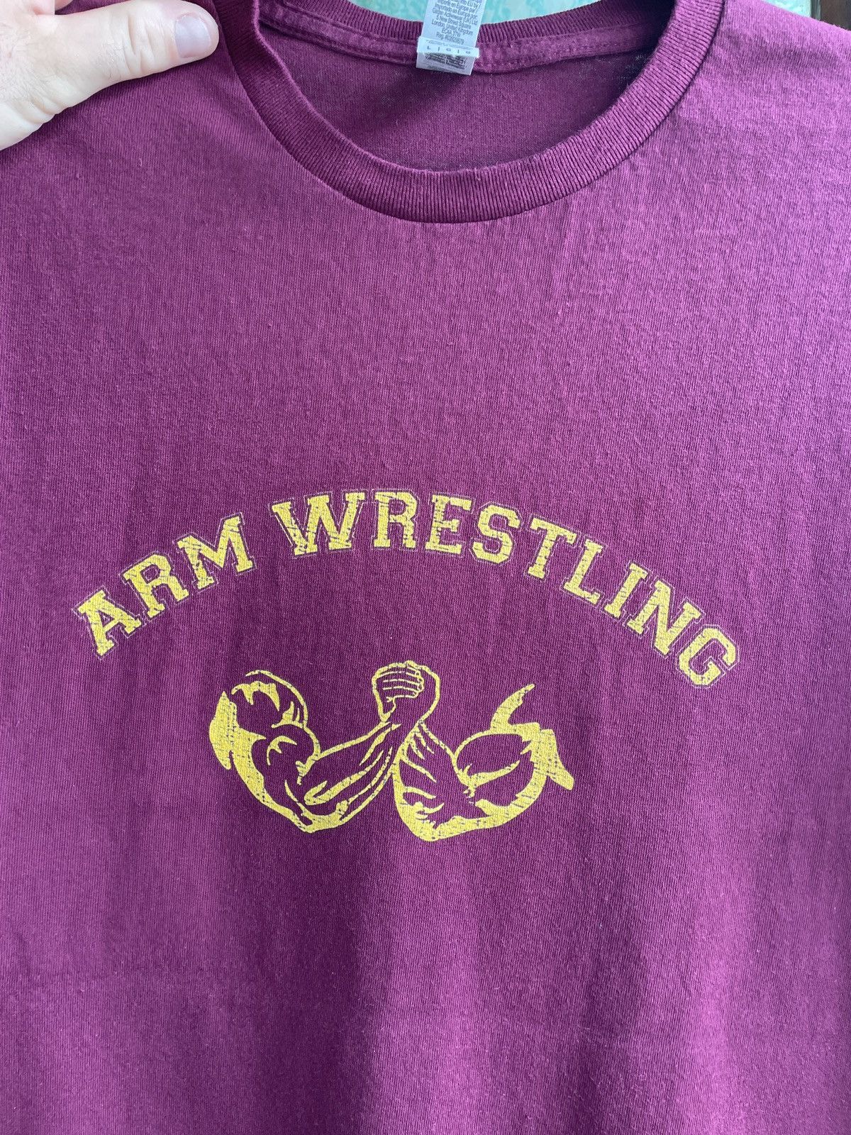 Gildan Men’s Arm Wrestling Size L T Shirt Size US L / EU 52-54 / 3 - 7 Thumbnail