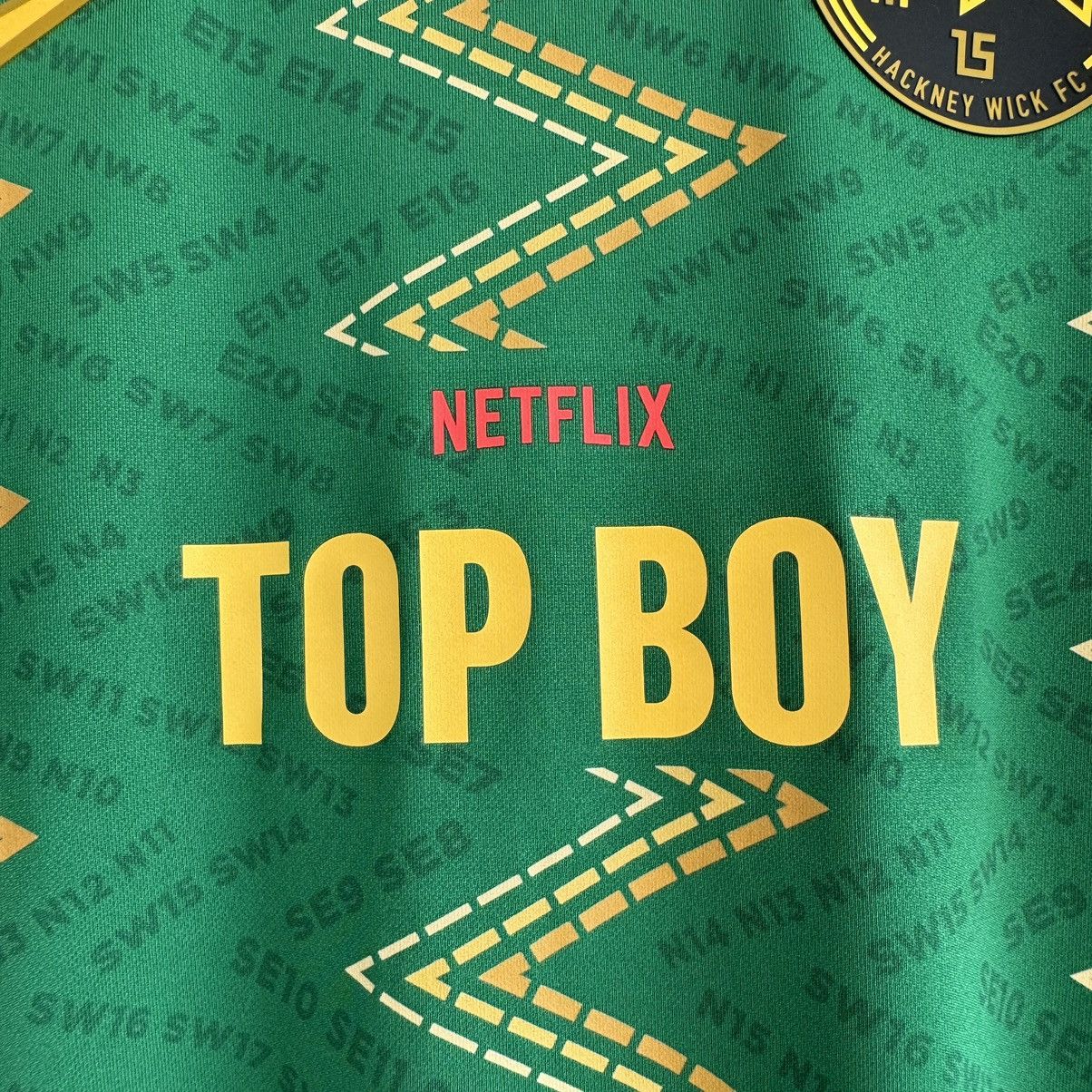 Other Nike x Topboy X Netflix x Hackney Wick soccer jersey Size US XL / EU 56 / 4 - 5 Thumbnail