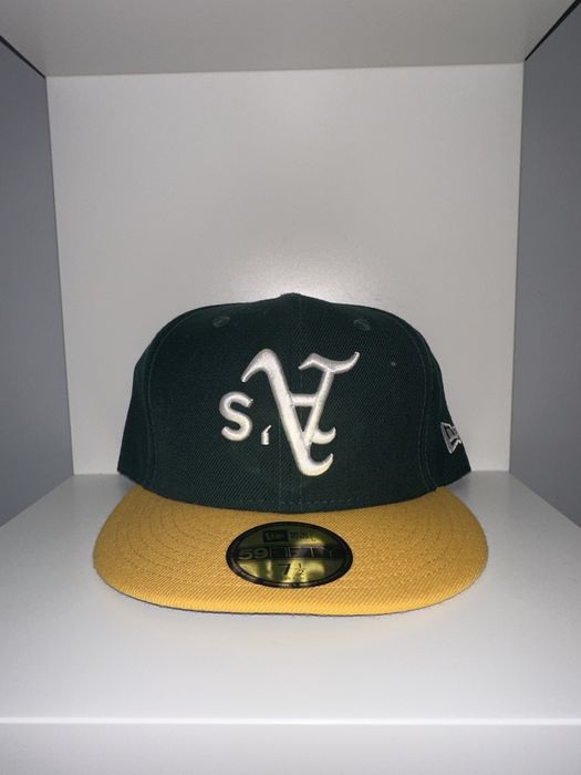 New Era New Era 59fifty Oakland Athletics Upside Down Logo | Grailed