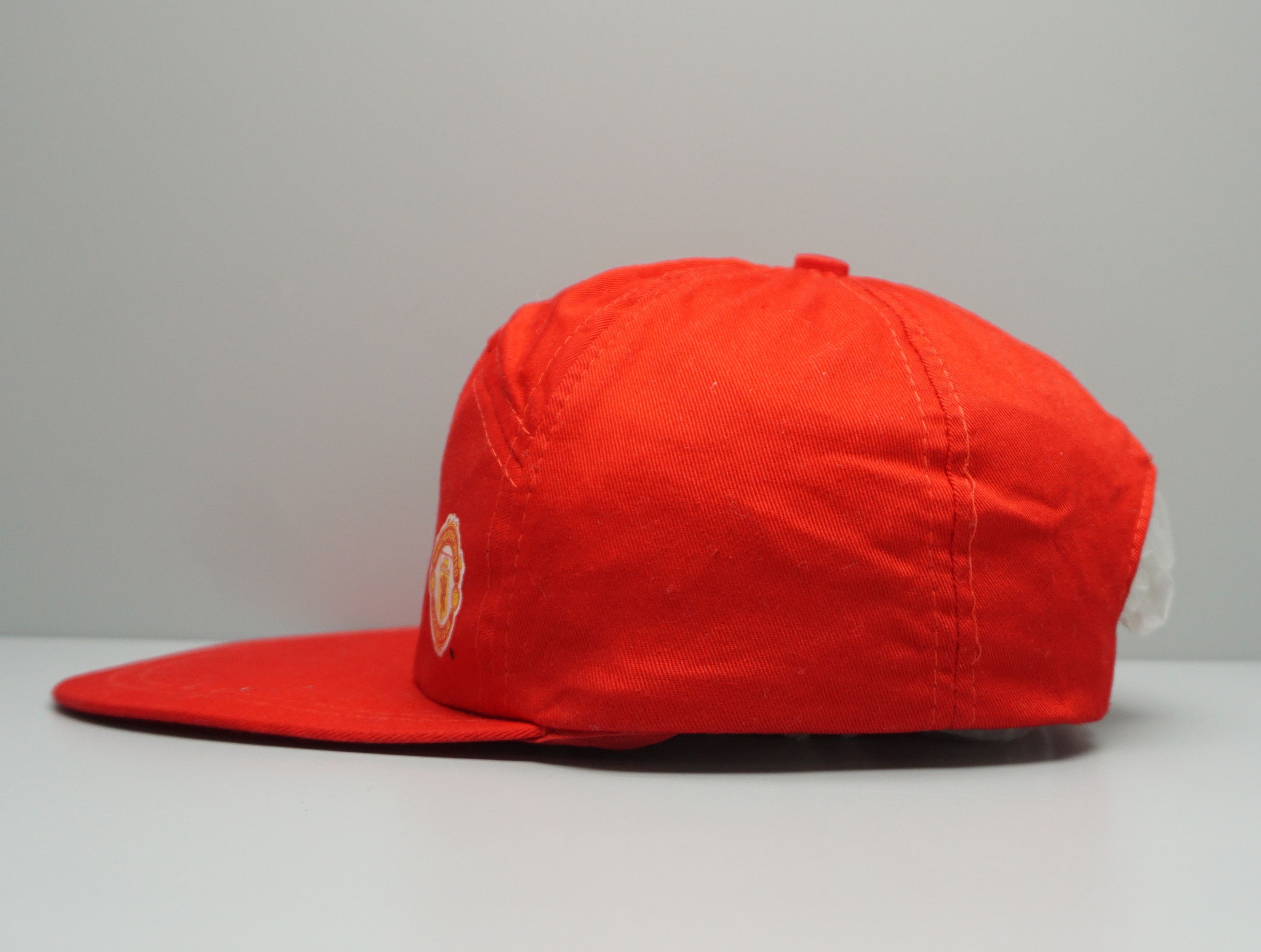 Marlboro × Vintage 90's Marlboro Cup x Manchester United Foot Ball Hat Size ONE SIZE - 4 Thumbnail