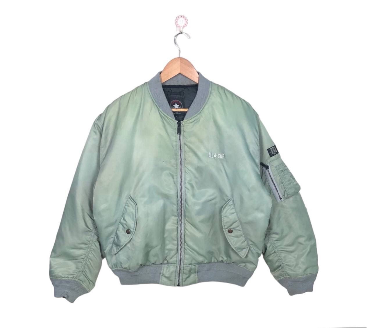 Converse Vintage Y2K Converse Bomber Jacket Size US L / EU 52-54 / 3 - 1 Thumbnail