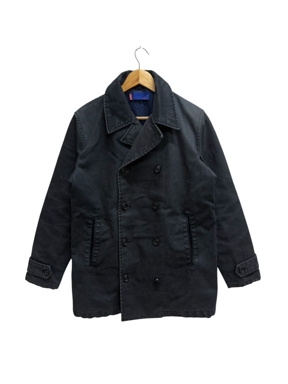 Levi's Vintage Clothing Levis Movin’ On Double Breasted Coat Jacket Size US M / EU 48-50 / 2 - 1 Thumbnail