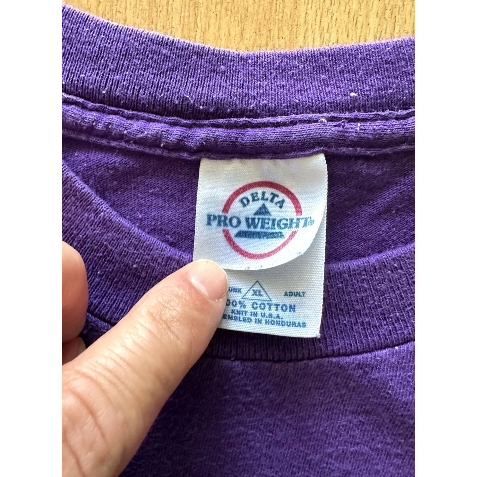 Delta VINTAGE Y2K Freaky Friday Movie Promo Tee Lindsey Lohan Walt Disney Purple XL Shirt Mens" Size US XL / EU 56 / 4 - 4 Thumbnail