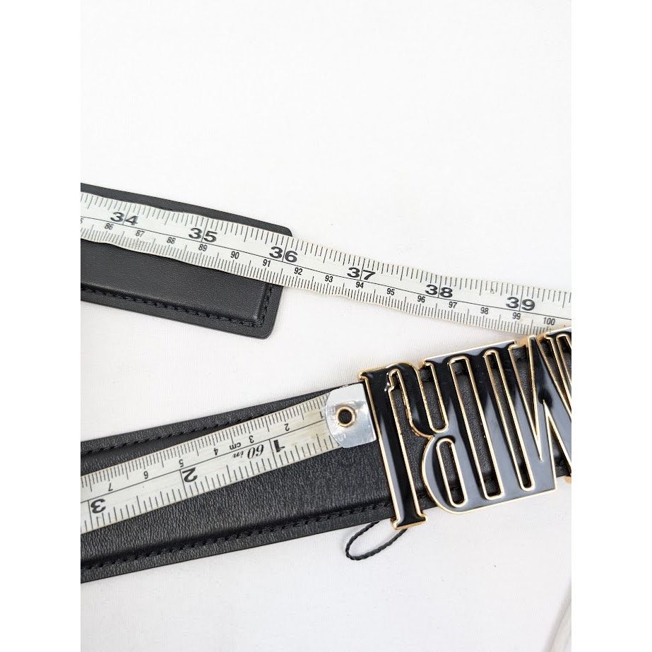 Amiri o1rshd1 Size: 80 CM / Nappa Amiri 4cm Belt in Black Size 32 - 8 Thumbnail