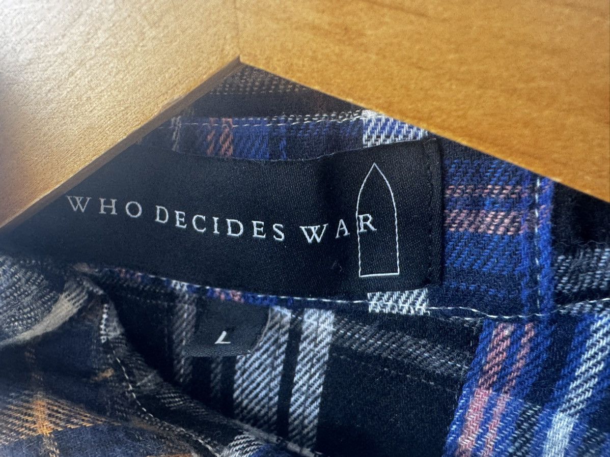 Who Decides War Who Decides War Multi Plaid Pocket Flannel Size US L / EU 52-54 / 3 - 5 Thumbnail