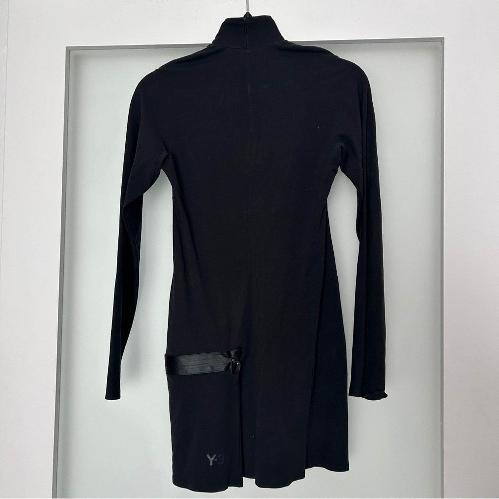 Adidas ADIDAS Y-3 by Yohji Yamamoto black turtleneck dress XS Size XS / US 0-2 / IT 36-38 - 4 Thumbnail