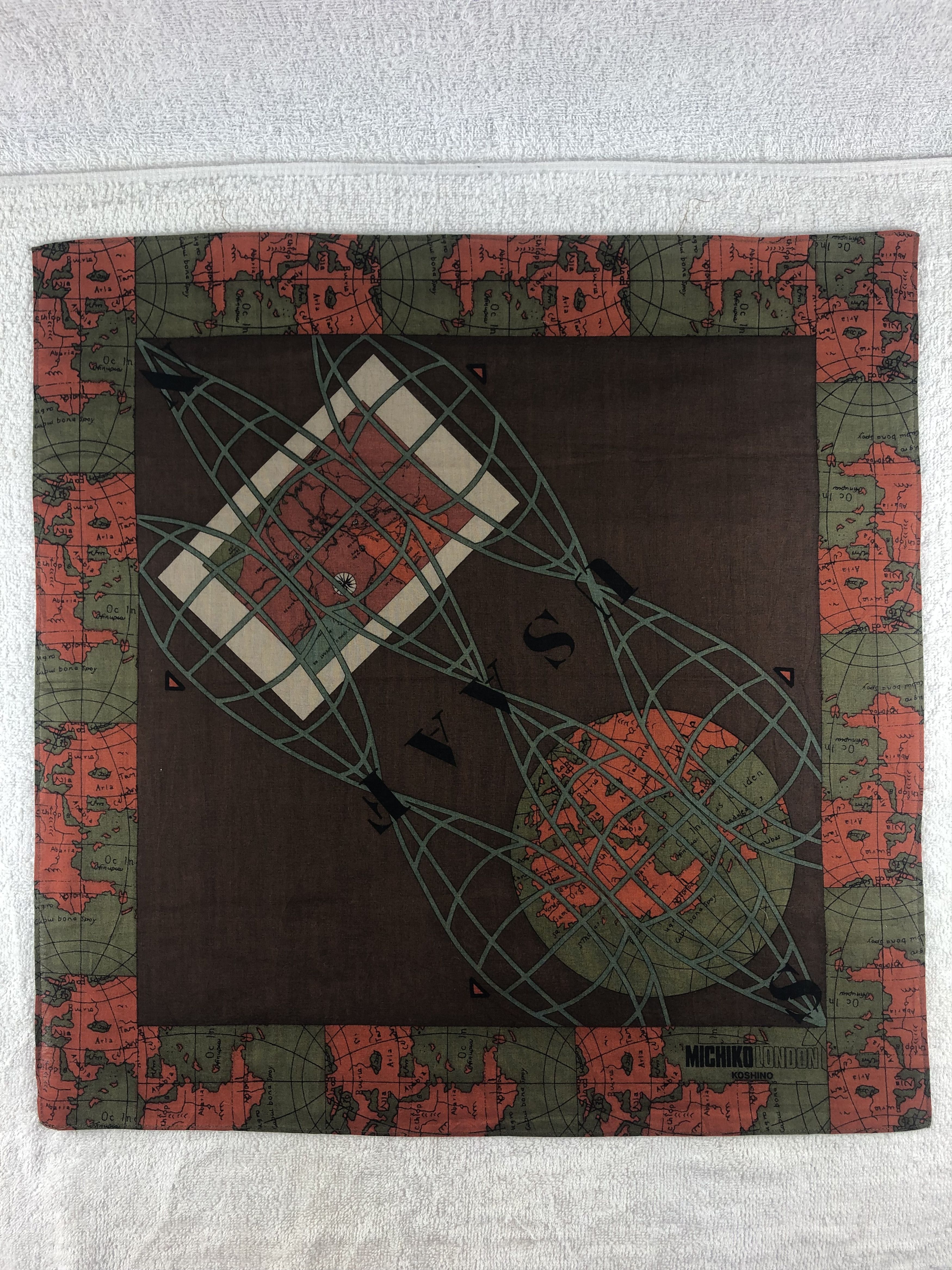 Michiko Koshino Michiko Koshino London Handkerchief / Bandana / Neckerchief Size ONE SIZE - 3 Thumbnail