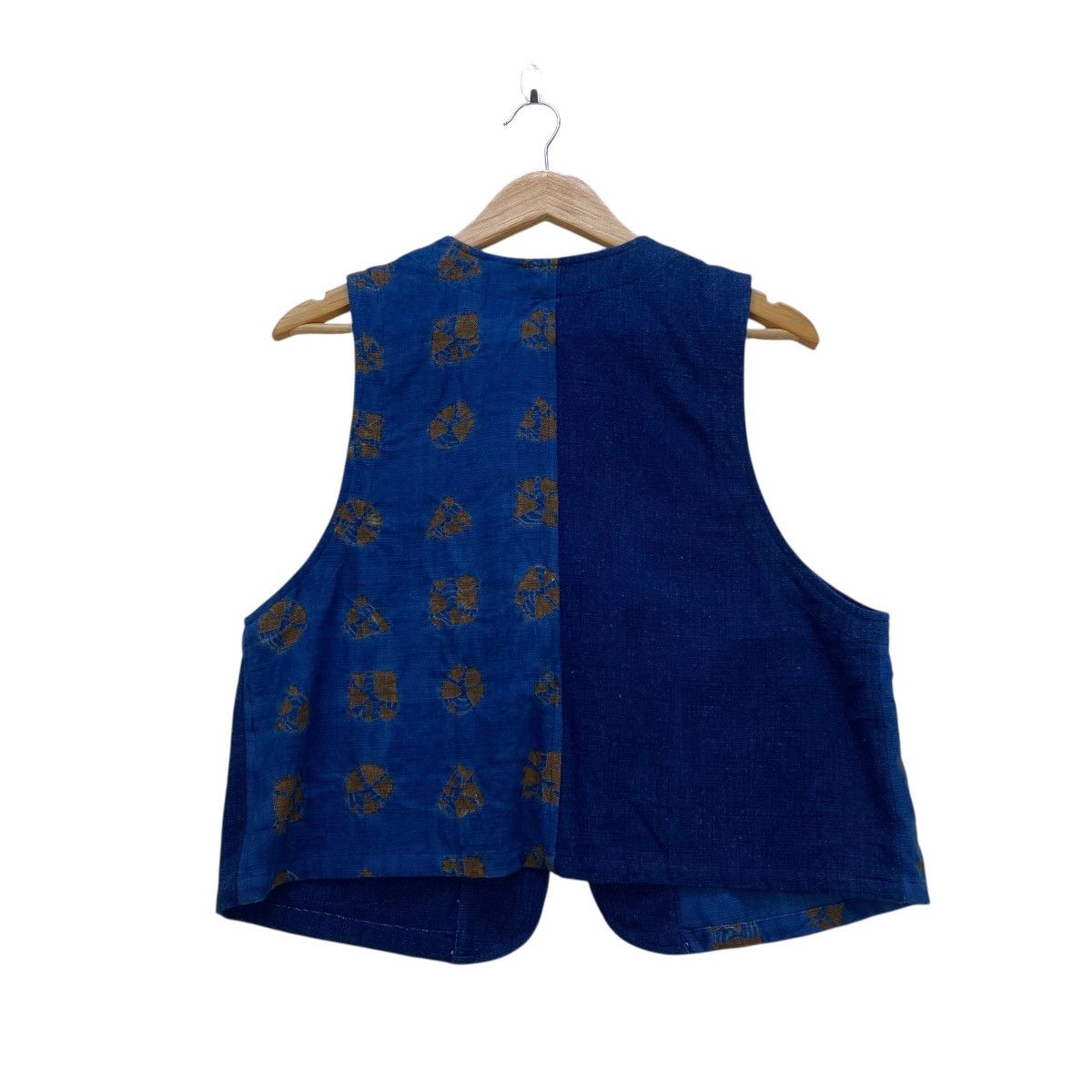 Japanese Brand 💥Vintage Indigo Vest Jacket Size M / US 6-8 / IT 42-44 - 2 Thumbnail