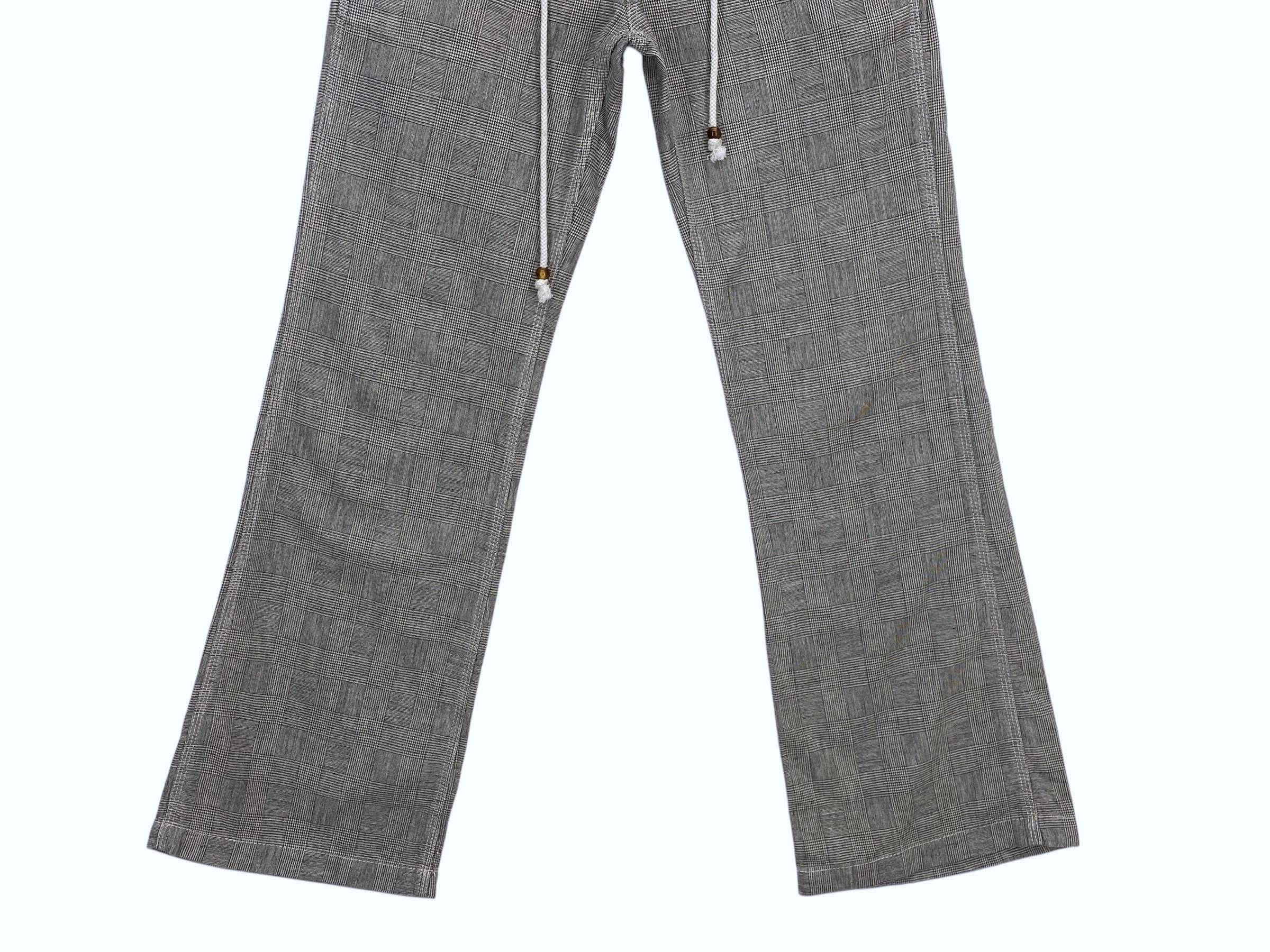 Japanese Brand Betty Smith Check Pants Buckle Back Pants Size 27" / US 4 / IT 40 - 5 Thumbnail