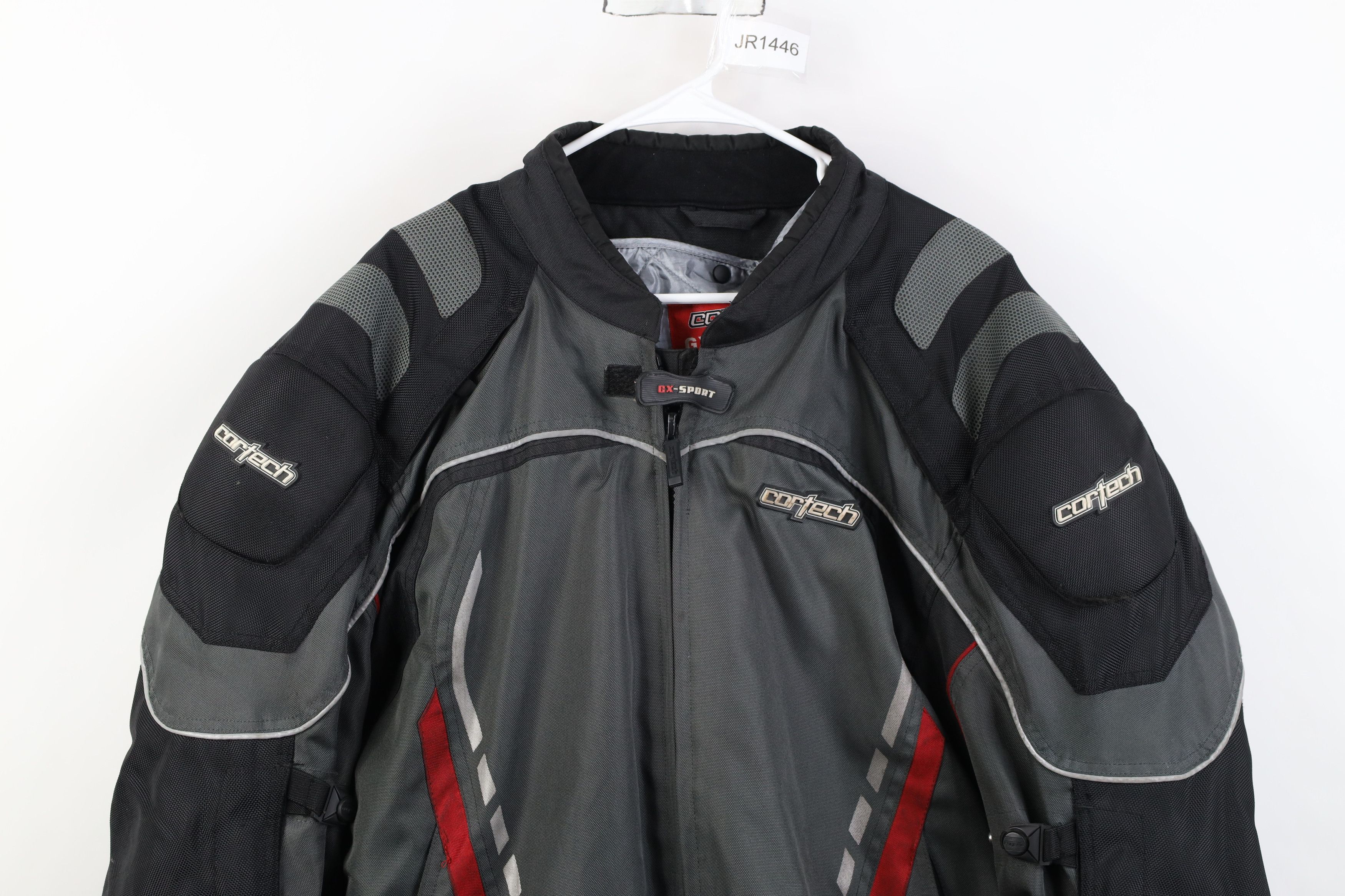 Vintage Vintage Streetwear Armored Padded Motorcycle Riding Jacket Size US XXL / EU 58 / 5 - 2 Thumbnail