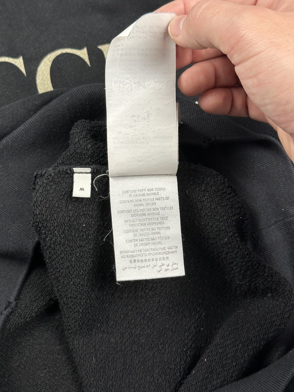 Gucci Gucci Coco Capitán Future Logo Hoodie Black Oversized Italy Size US M / EU 48-50 / 2 - 11 Thumbnail