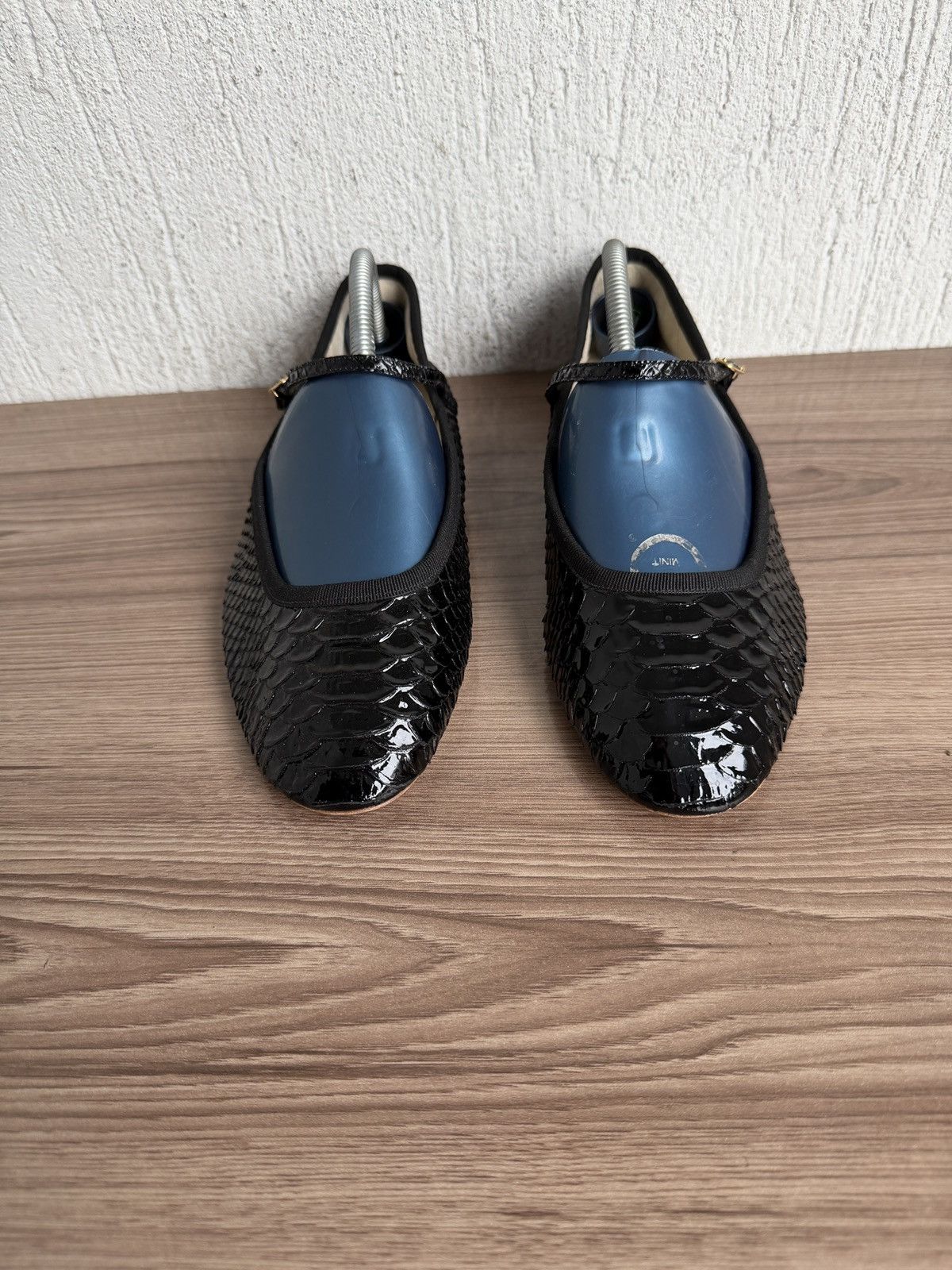 Celine Mary jane ballet python stamped flats Size US 9 / IT 39 - 4 Thumbnail