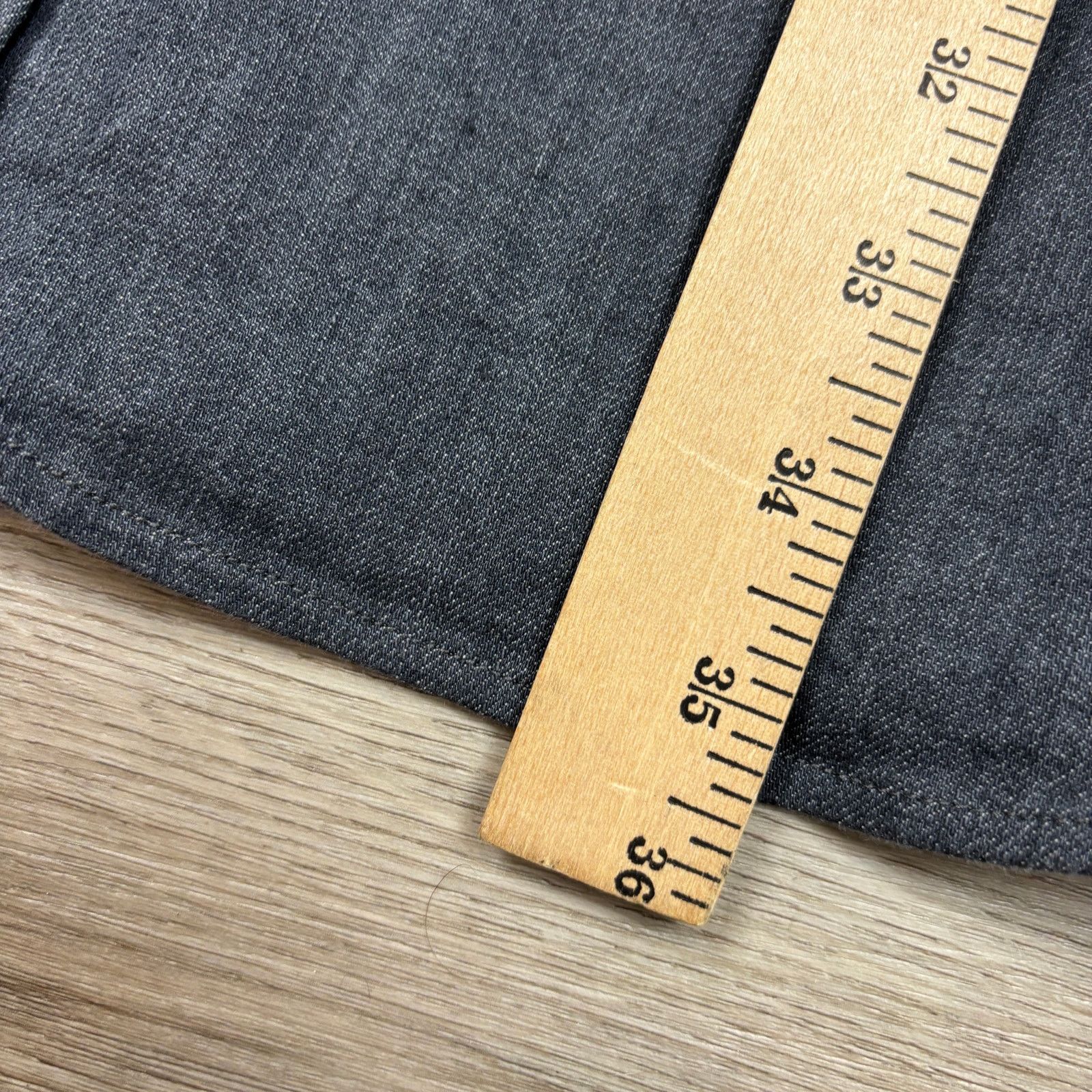 ALBA ALBA Bespoke Denim Stretch Button Up Shirt Men's 3XL Size US XXL / EU 58 / 5 - 6 Thumbnail