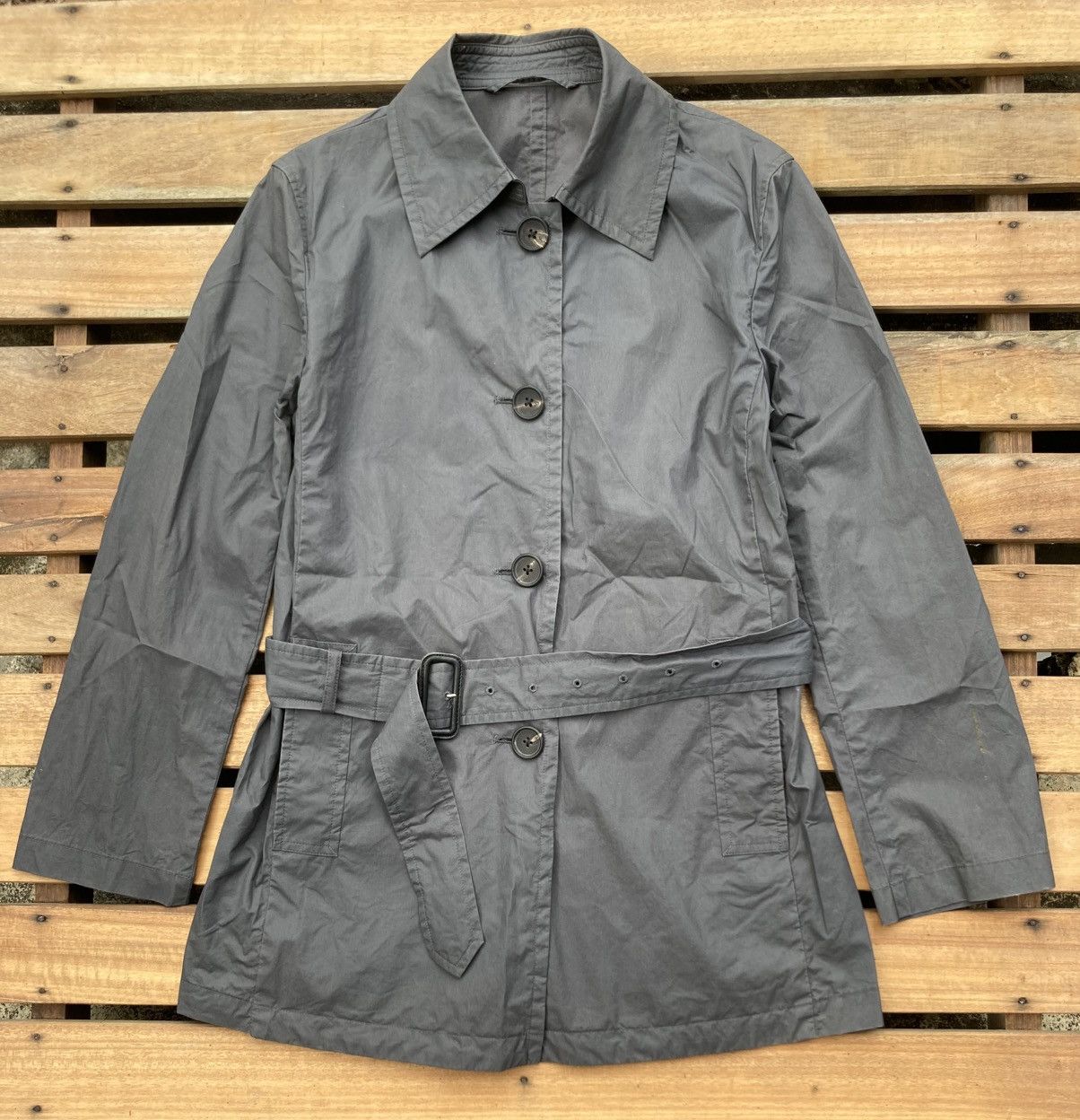 Margaret Howell Margaret Howell MHL Grey Button Light Jackets Size S / US 4 / IT 40 - 2 Thumbnail
