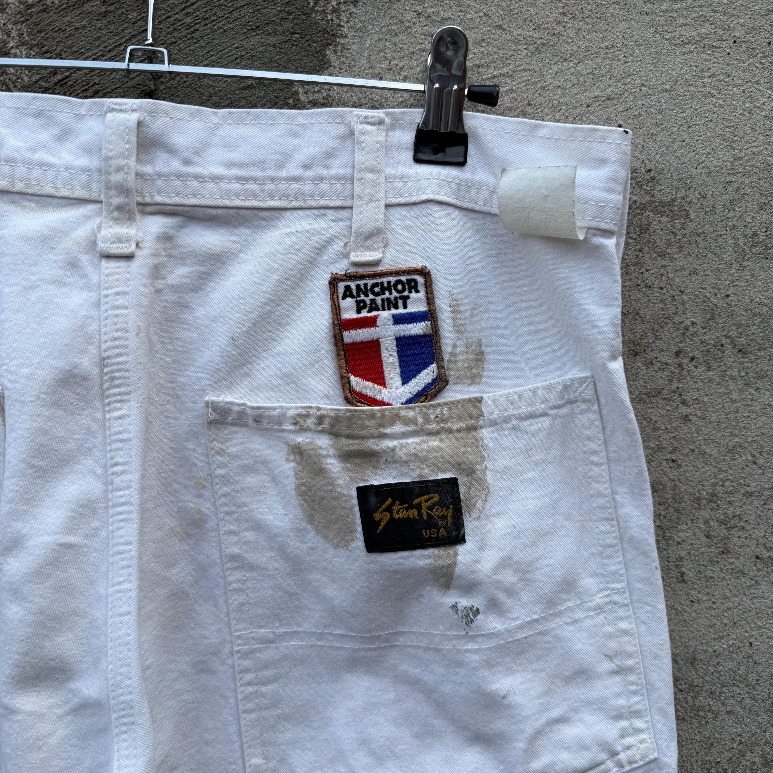 Stan Ray × Vintage 80's Stan Ray Painter White Paint Splatter Pants Size US 31 - 5 Thumbnail