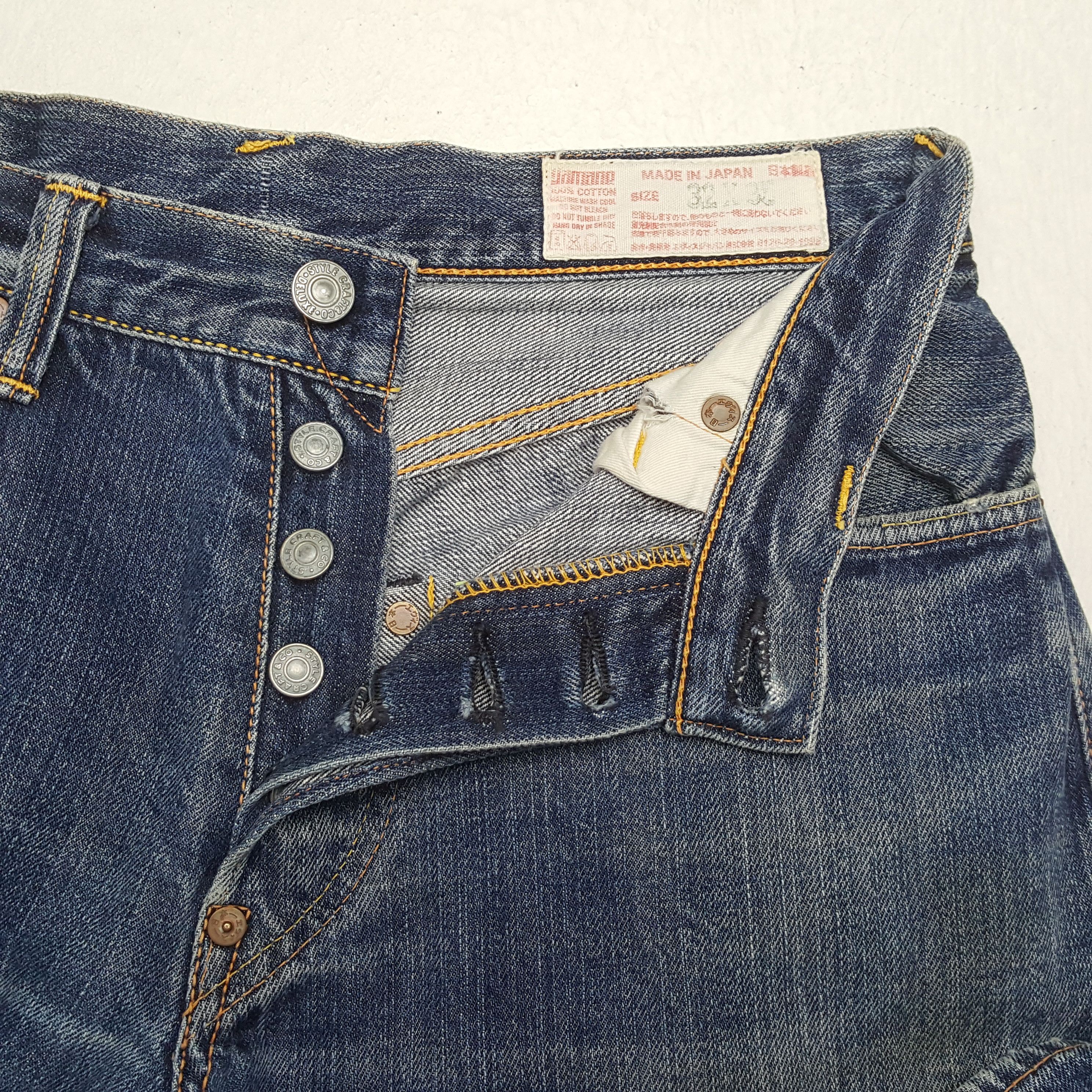 Evisu × Japanese Brand × Vintage Vintage EVISU Japanese Brand Daicock Custom Style Jean Size US 28 / EU 44 - 13 Thumbnail