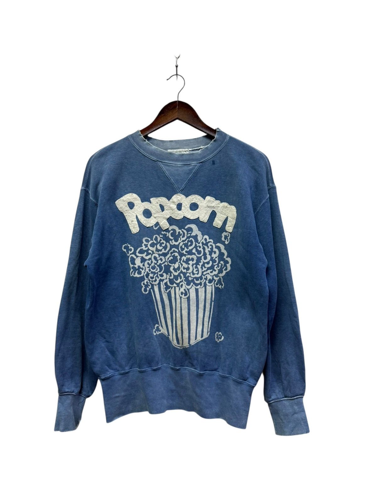Indigo 🔥Vintage Blue Indigo Popcorn Distressed Size US M / EU 48-50 / 2 - 1 Thumbnail