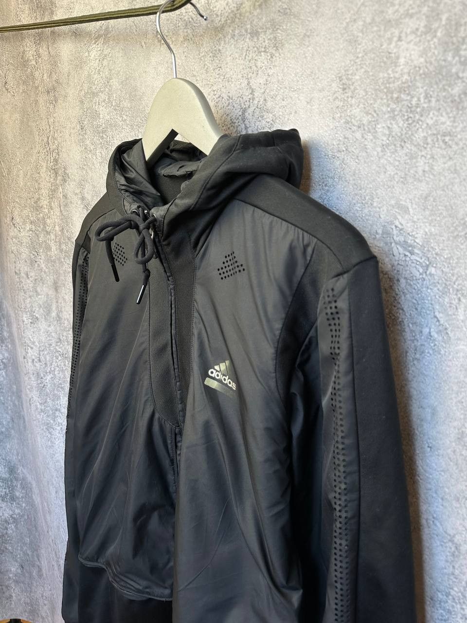 Adidas × Vintage Adidas Techfit Windbreacker Jacket Long Sleeve AGC003 Size US M / EU 48-50 / 2 - 6 Thumbnail