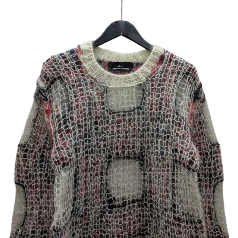 Comme des Garcons Comme Des Garcons Mesh knit sweater Size S / US 4 / IT 40 - 2 Thumbnail