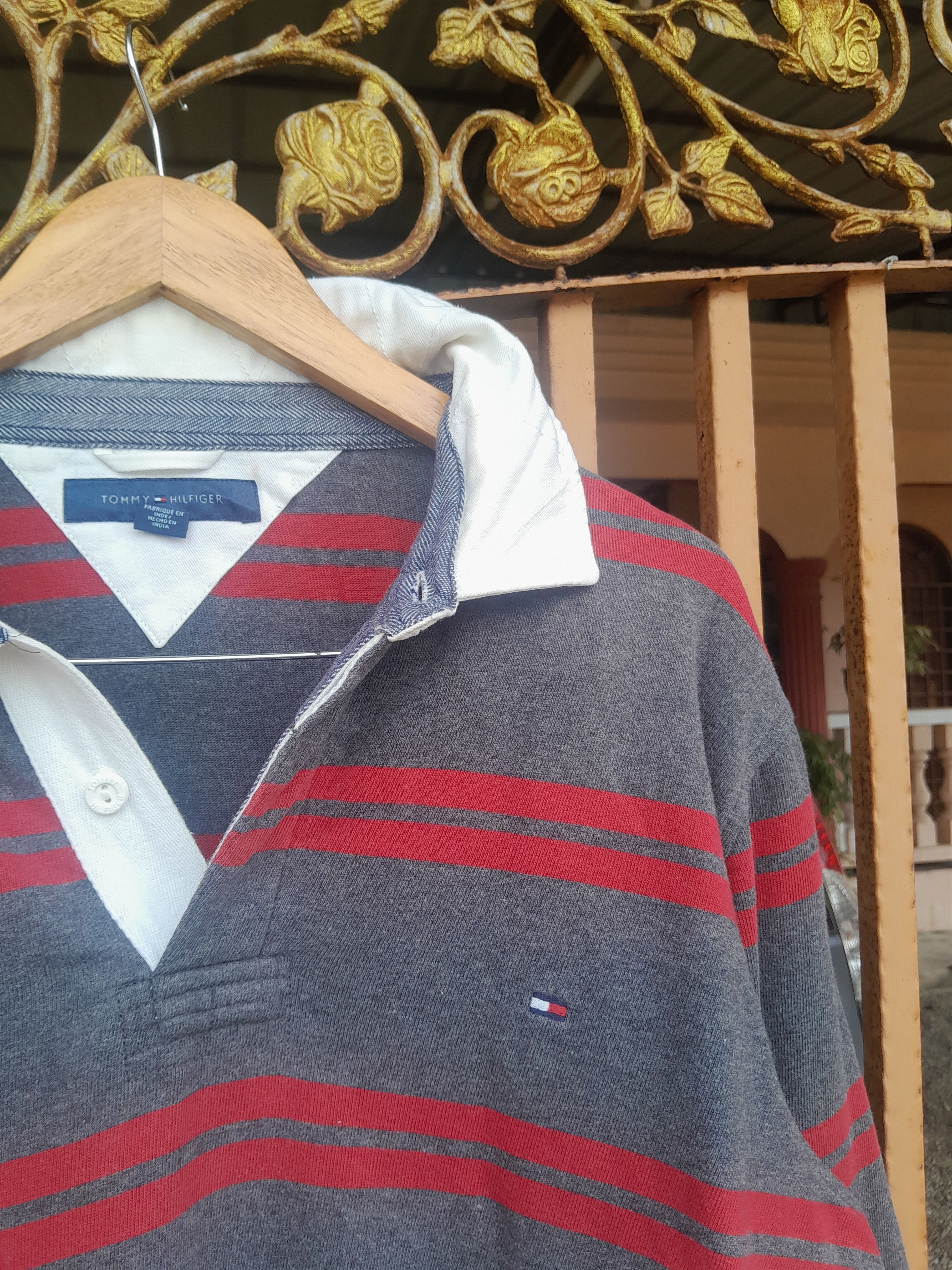 Tommy Hilfiger ❤FINAL DROP🔴 TOMMY HILFIGER POLO COLLAR Size US L / EU 52-54 / 3 - 6 Thumbnail
