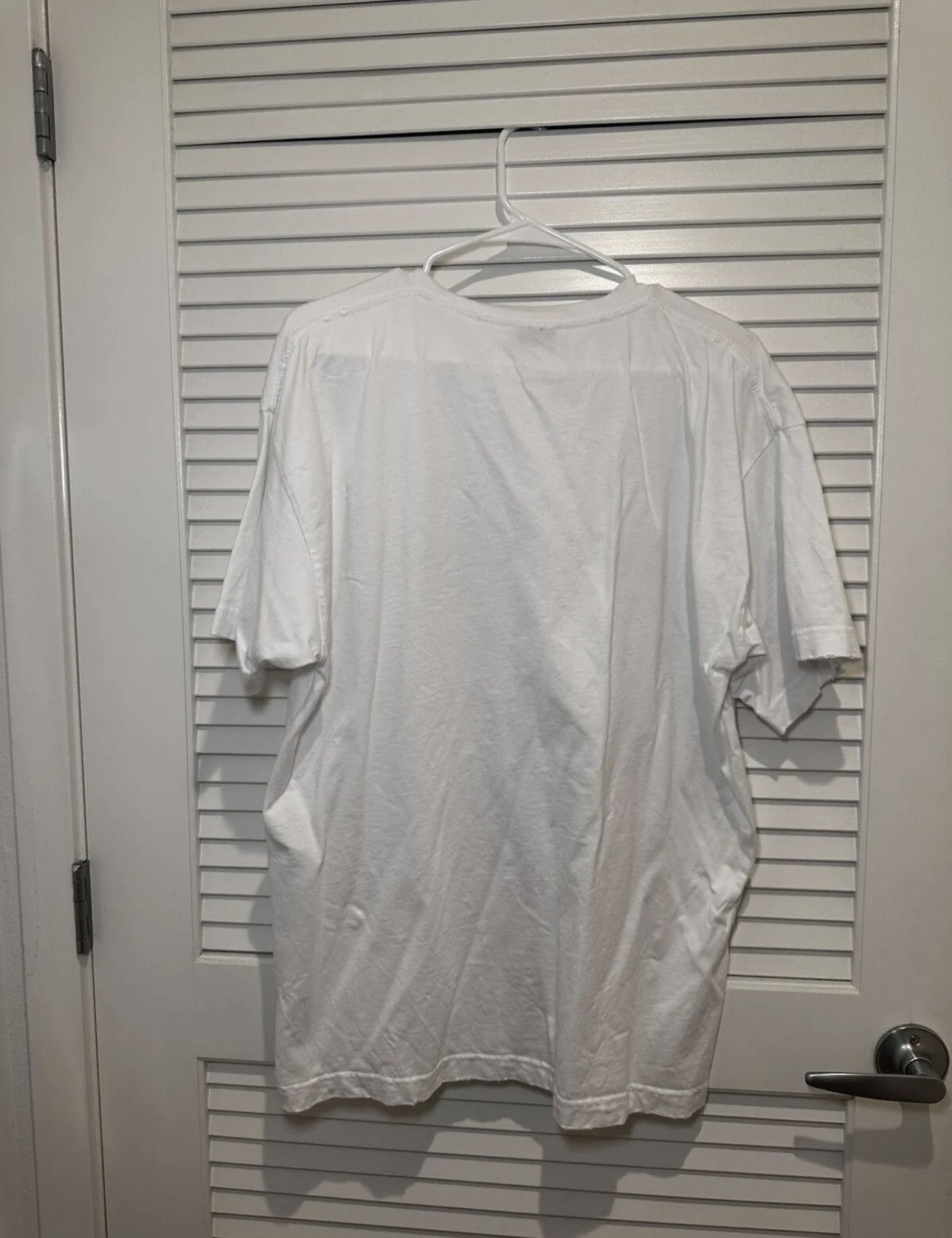Balenciaga Balenciaga Scribble Logo White T-Shirt Size L Size US L / EU 52-54 / 3 - 4 Thumbnail