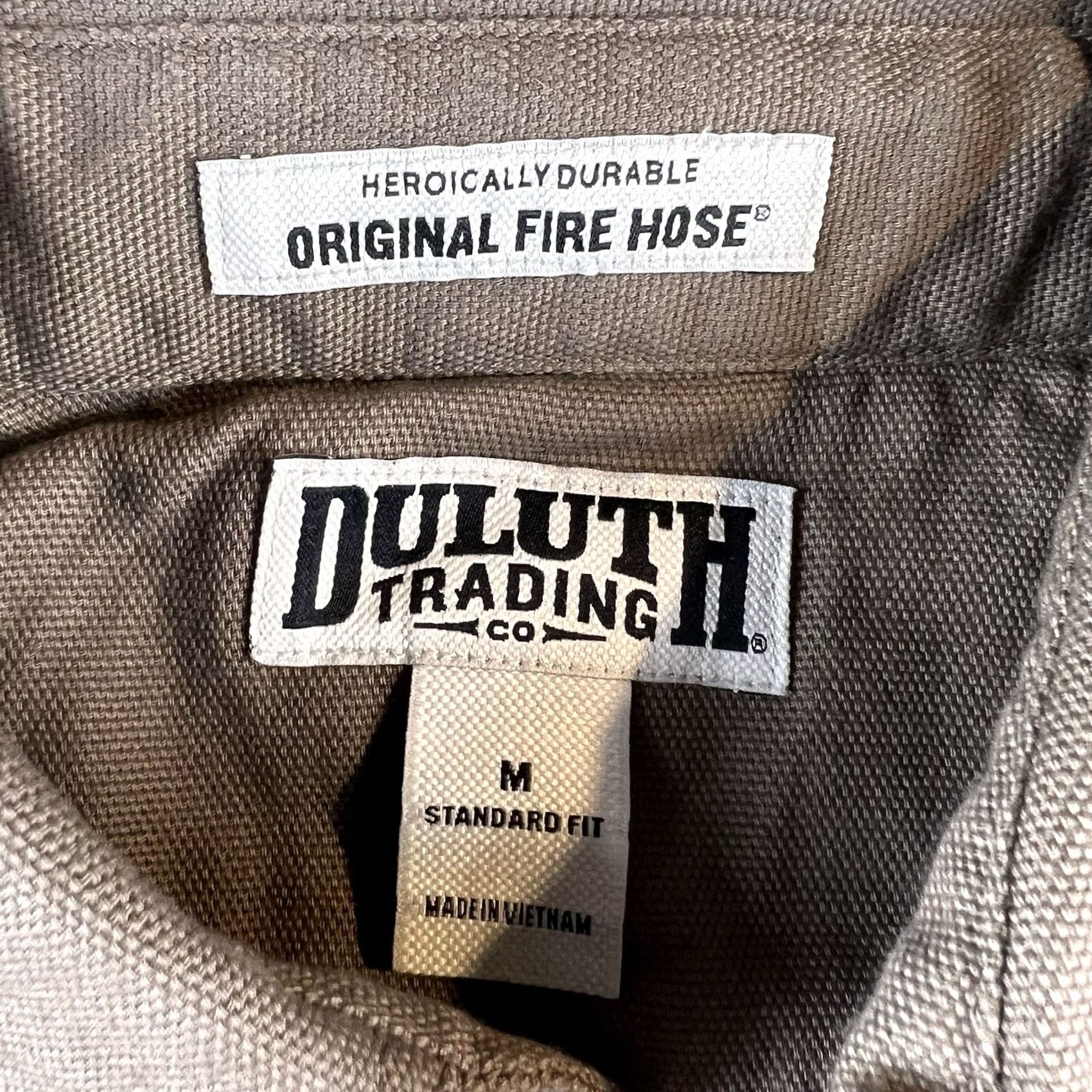 Vintage Duluth Chore Jacket Mens M Brown NWOT Fire Hose Limber Jac Shacket Outdoor Classic Winter Fall Spring Brown COTTON Jacket Mens M NWOT Size US M / EU 48-50 / 2 - 3 Thumbnail
