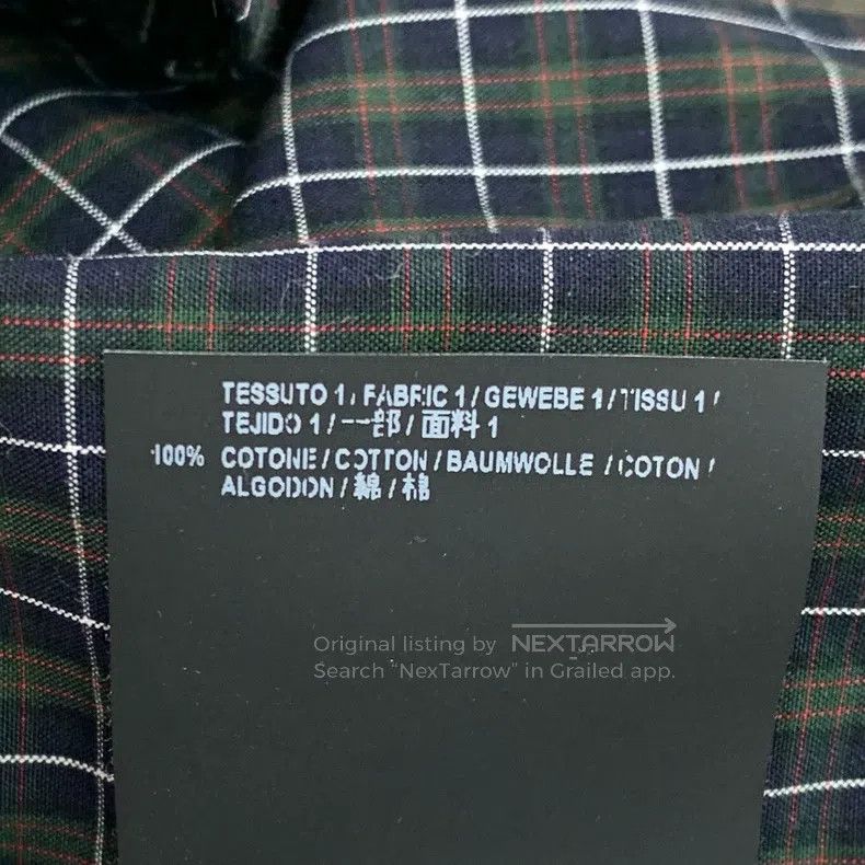 Balenciaga Balenciaga size 39 Color-Blocked Plaid Digital Print Cotto Size US S / EU 44-46 / 1 - 8 Thumbnail