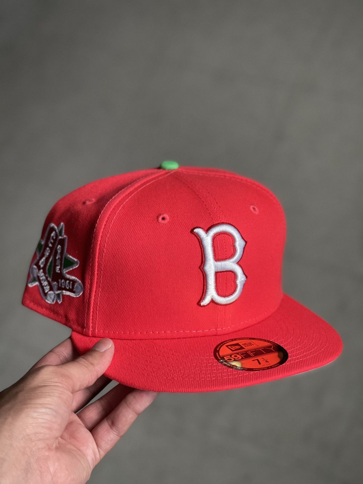 Hat Club 7 1/4 Hat Club Exclusive OG “Yote” Boston Red Sox Size ONE SIZE - 1 Thumbnail