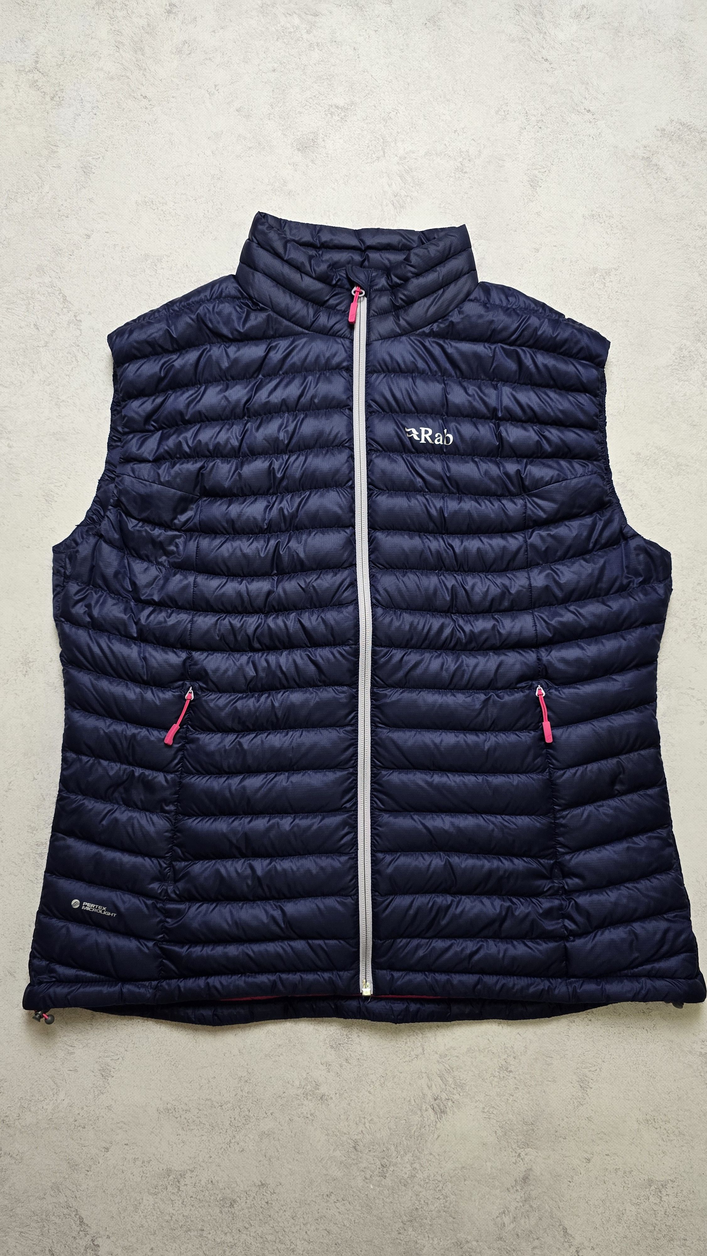 Rab RAB Pertex Microlight Feather Down Vest Gilet Packable Size XL / US 12-14 / IT 48-50 - 1 Thumbnail