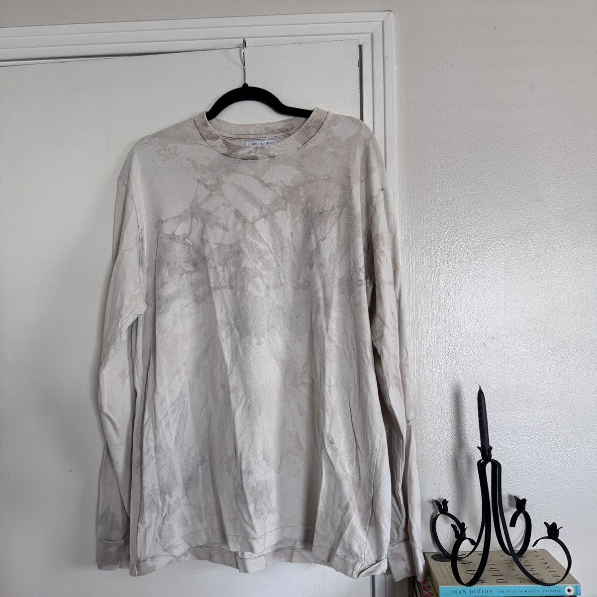 John Elliott John Elliot Beige Tie Dye Shirt Size US L / EU 52-54 / 3 - 1 Thumbnail
