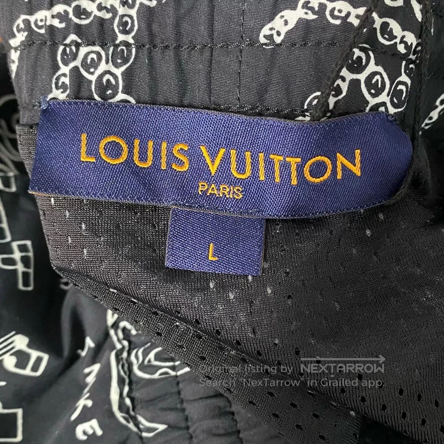Louis Vuitton Louis Vuitton Gesture Print Casual Shorts. Size US 34 / EU 50 - 3 Thumbnail