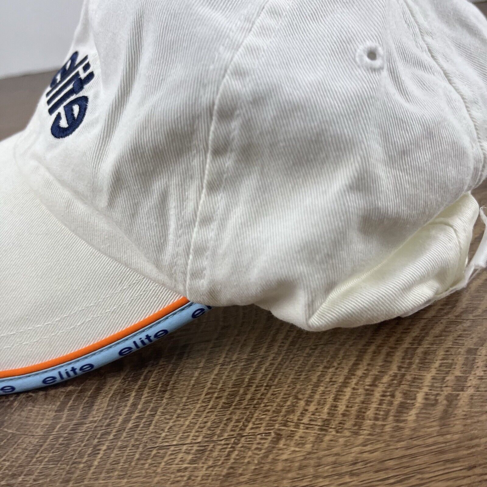 Other Elite Hat Elite Baseball Hat White Adjustable Hat White Adul Size ONE SIZE - 8 Thumbnail