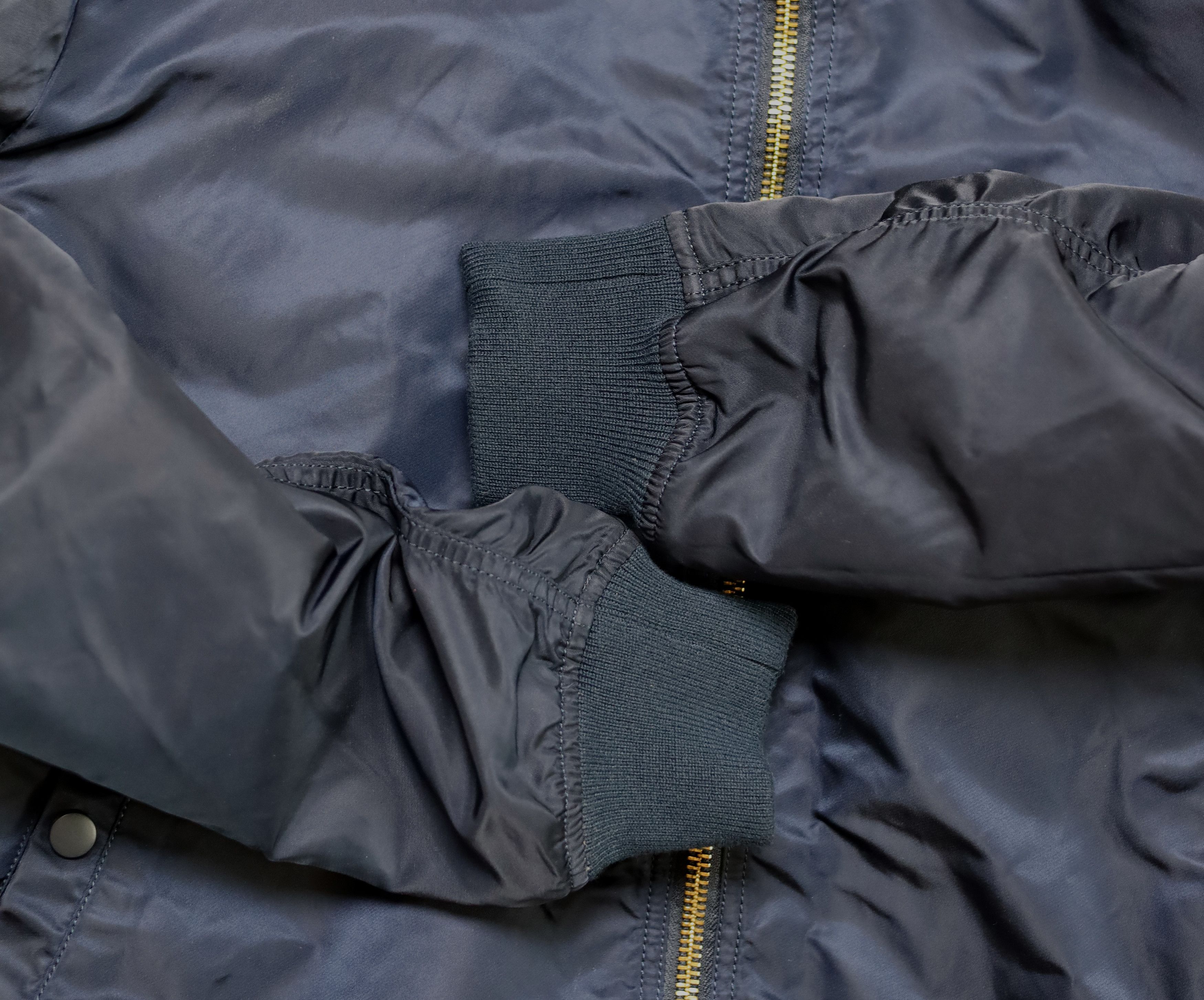 Alpha Industries Alpha Industries MA-1 Flight Bomber Jacket Navy Size US XL / EU 56 / 4 - 3 Thumbnail
