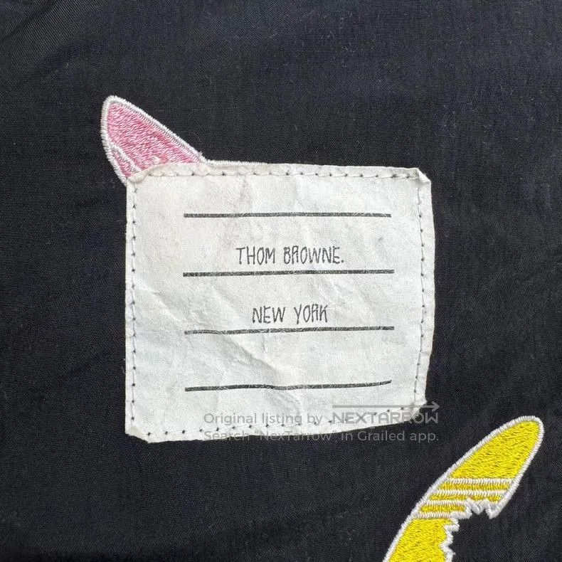 Thom Browne Thom Browne Shark Embroidered Nylon Shorts. Size US 32 / EU 48 - 3 Thumbnail
