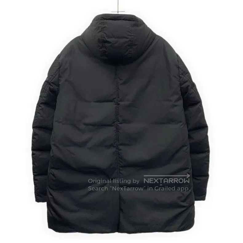 Fendi Fendi Black Lining Logo Full Print Hooded Long Sleeve Down Size US M / EU 48-50 / 2 - 2 Thumbnail