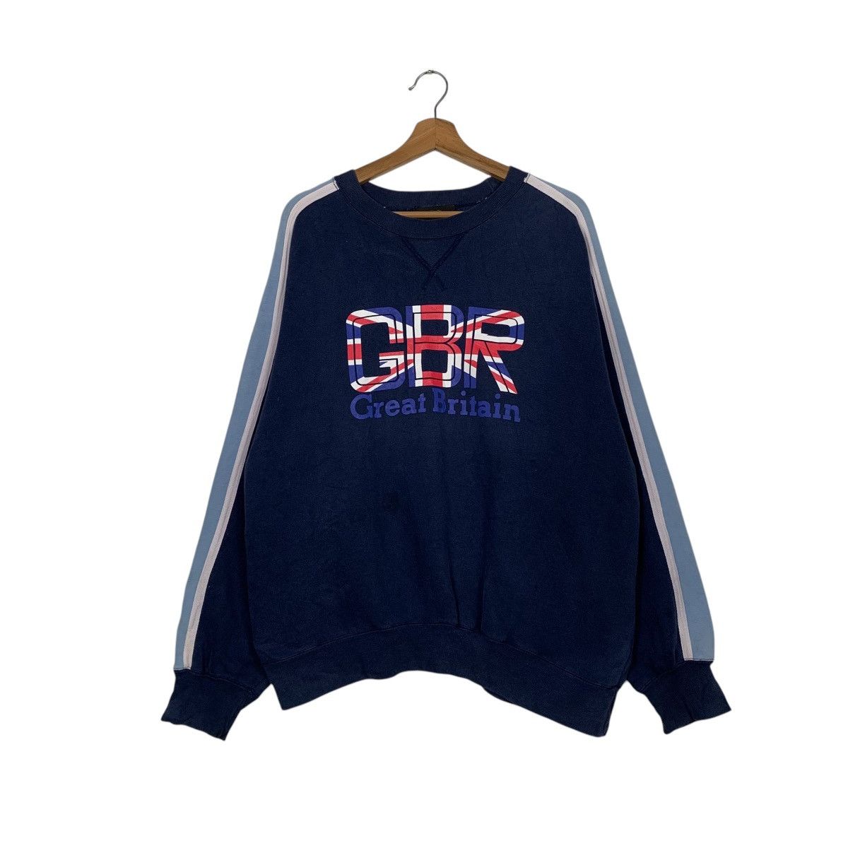 Japanese Brand Great Britain Big logo Crewneck Sweatshirt Size US M / EU 48-50 / 2 - 1 Thumbnail