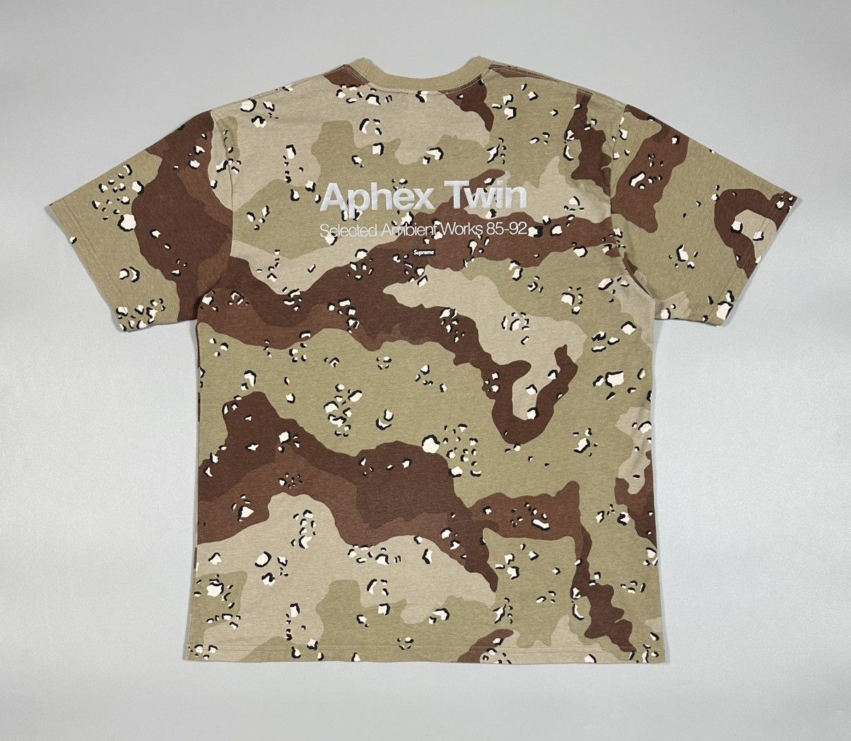 Supreme Supreme x Aphex Twin Ambient Works T-Shirt Desert Camo Size US XL / EU 56 / 4 - 2 Thumbnail