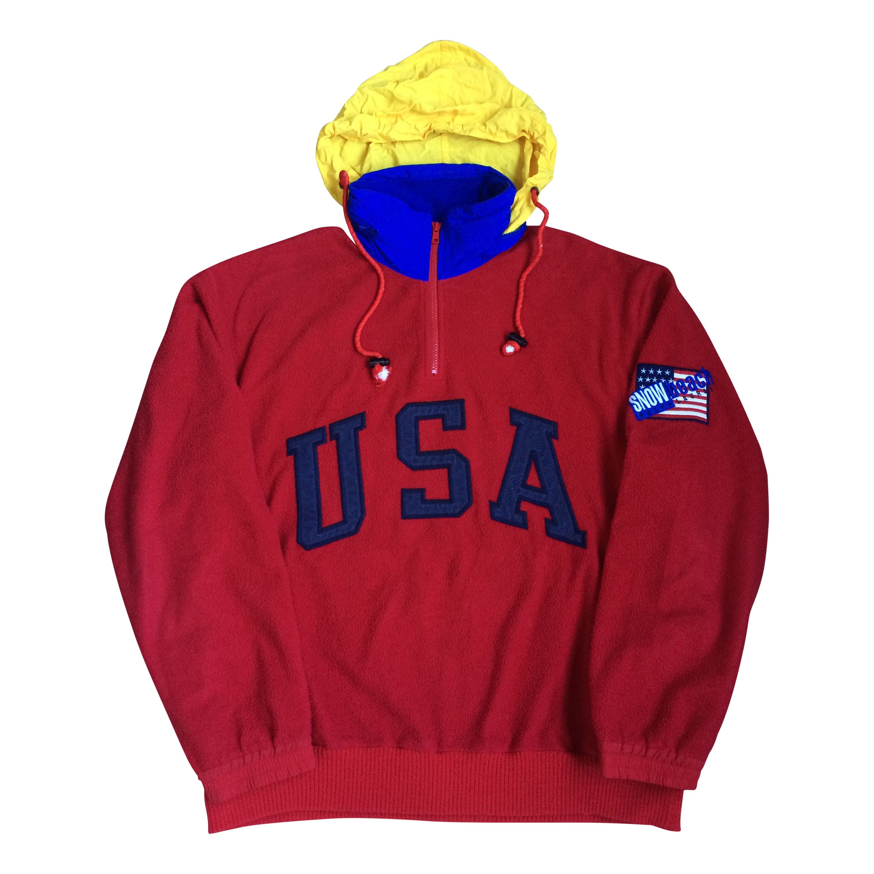 F/W 1993 Polo Ralph Lauren Snow Beach USA Fleece