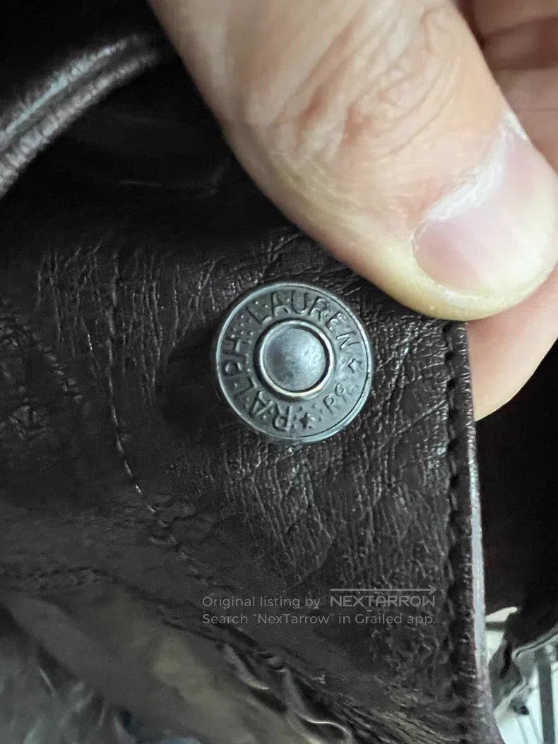 RRL Ralph Lauren RRL Ralph Lauren Single-pocket cowhide pants Size US S / EU 44-46 / 1 - 7 Thumbnail