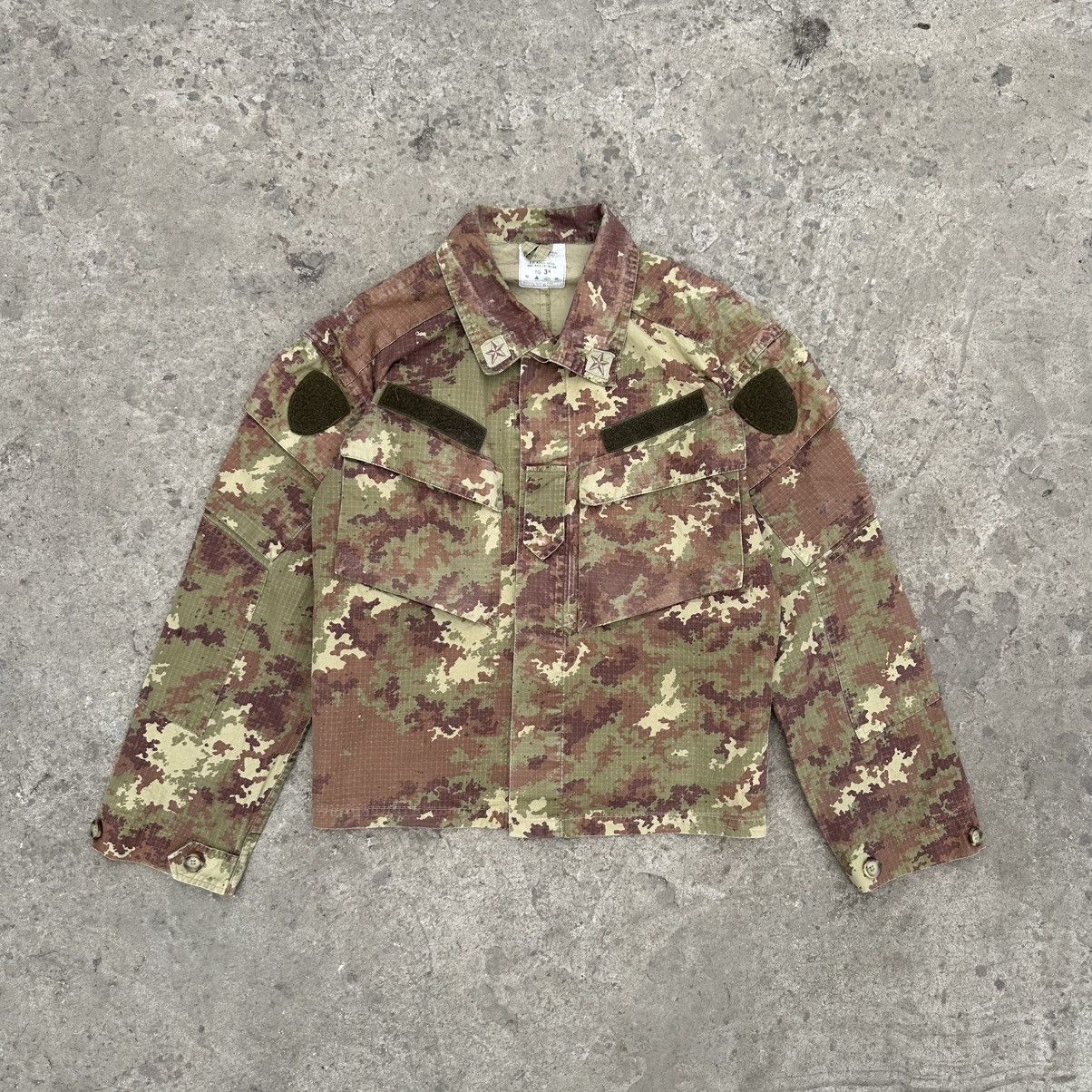 If Six Was Nine × Japanese Brand Vintage Japanese Style Light Jacket Italian Uniform War MFH Size US S / EU 44-46 / 1 - 1 Thumbnail