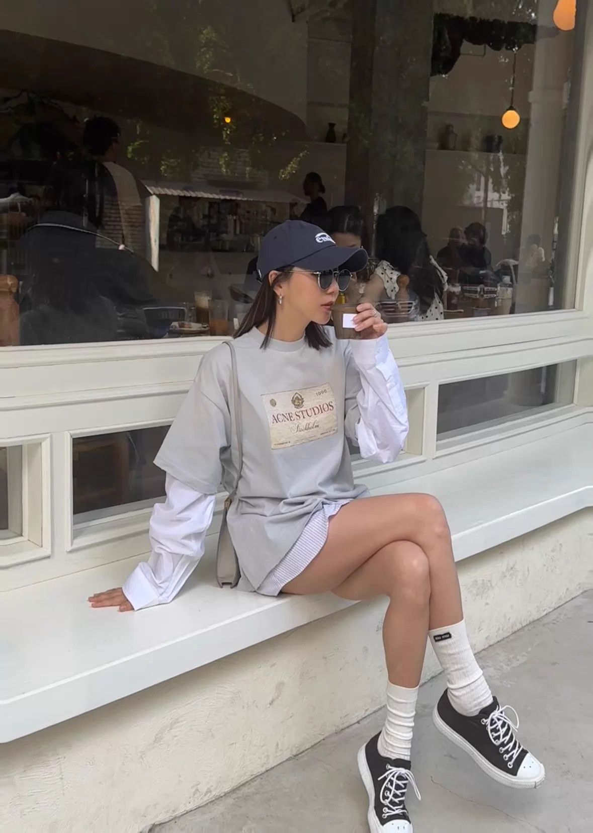 Acne Studios ACNE 25ss Layered Long Sleeve Tee NOS XS Size XS / US 0-2 / IT 36-38 - 8 Thumbnail