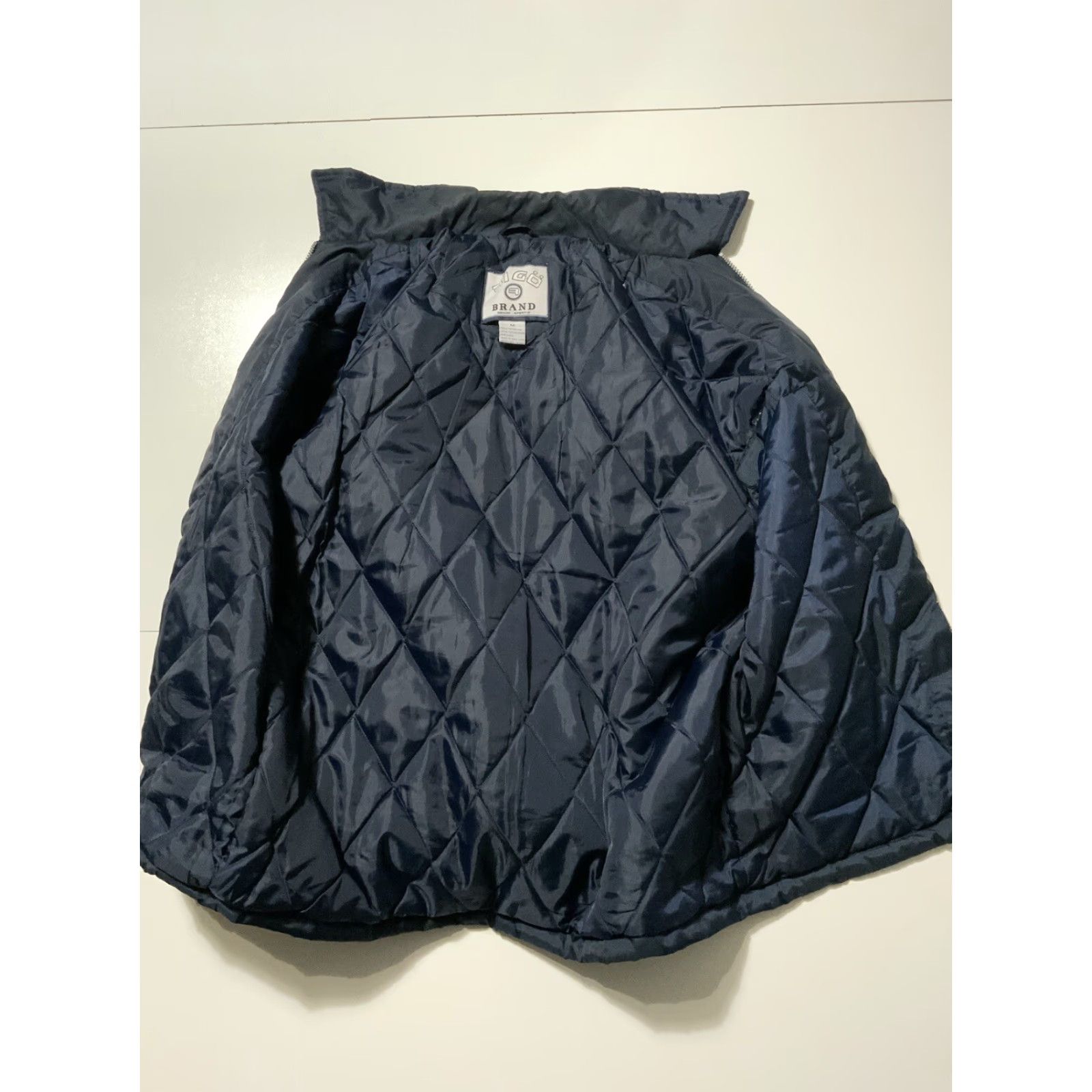 Vintage VINTAGE 90s Y2K 2000s Rigo Sport Quilted Lined Navy Blue Coaches Jacket Sz. M Mens Jacket Blue Quilted Lined 90s Theme Size US M / EU 48-50 / 2 - 2 Thumbnail