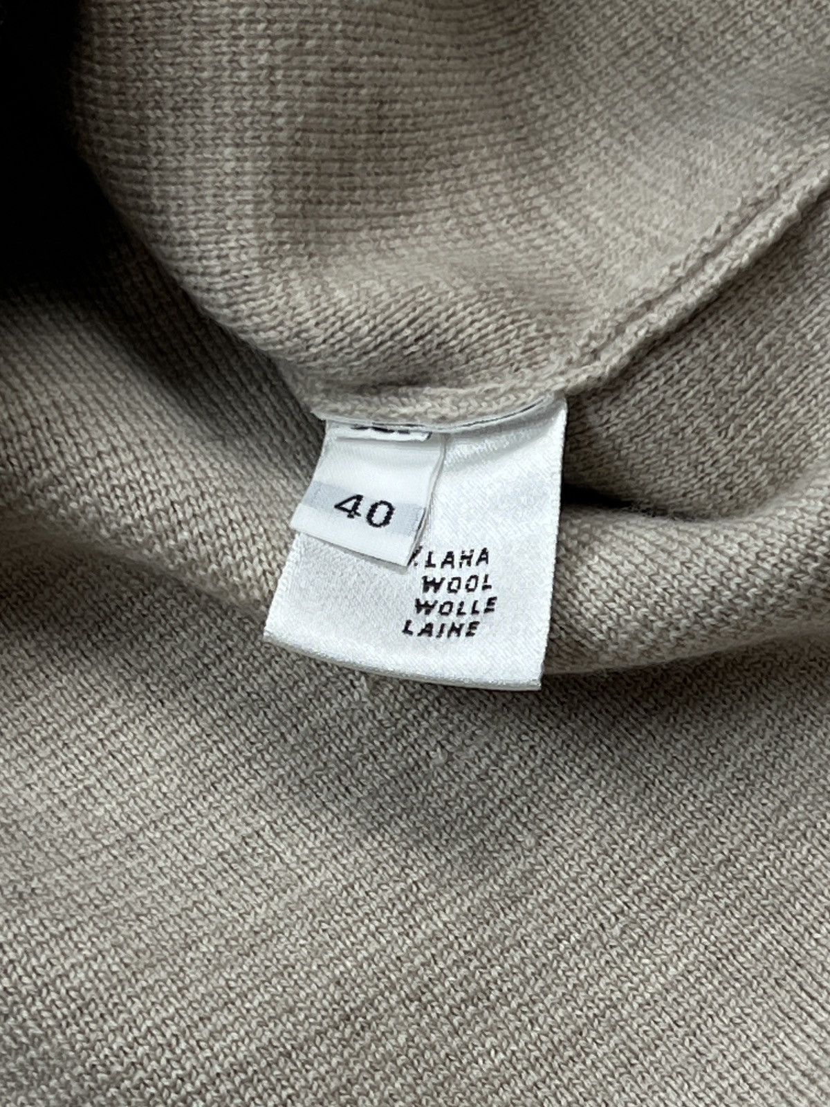 Cruciani Cruciani Wool Collared Cardigan (Y0459) Size S / US 4 / IT 40 - 6 Thumbnail