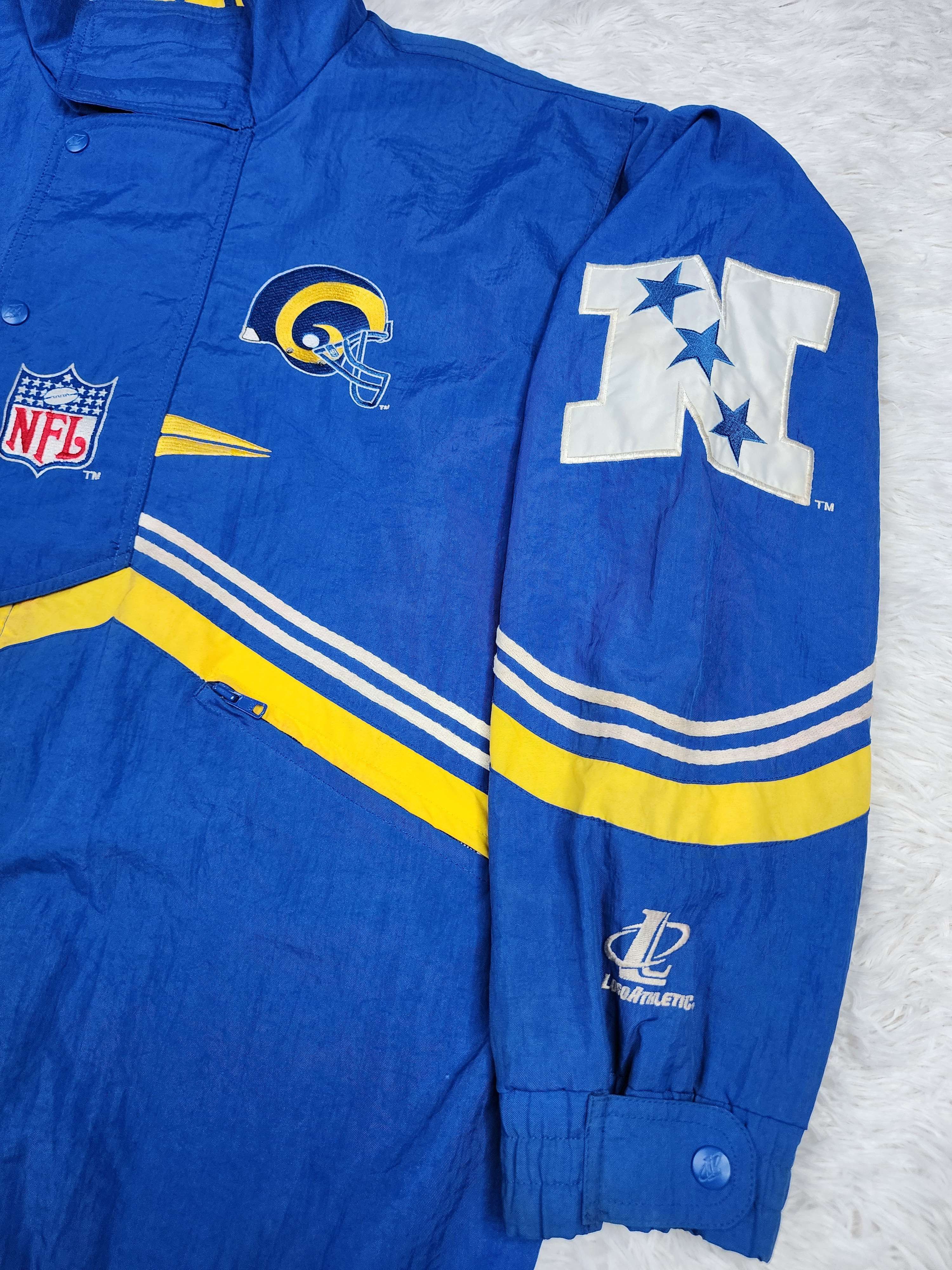 Logo Athletic Vintage St. Louis Rams Logo Athletic windbreaker jacket Size US L / EU 52-54 / 3 - 2 Thumbnail
